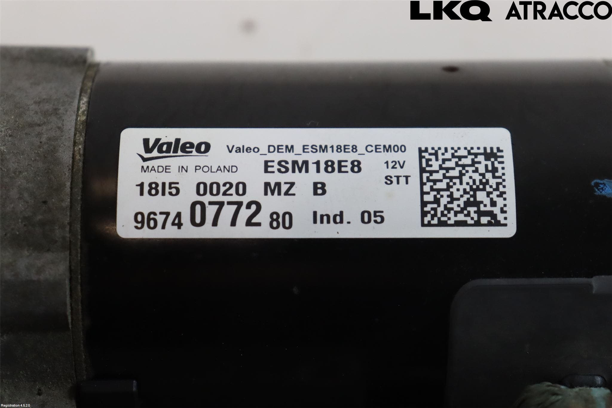 Citroen C4 PICASSO 14-18 Startmotor