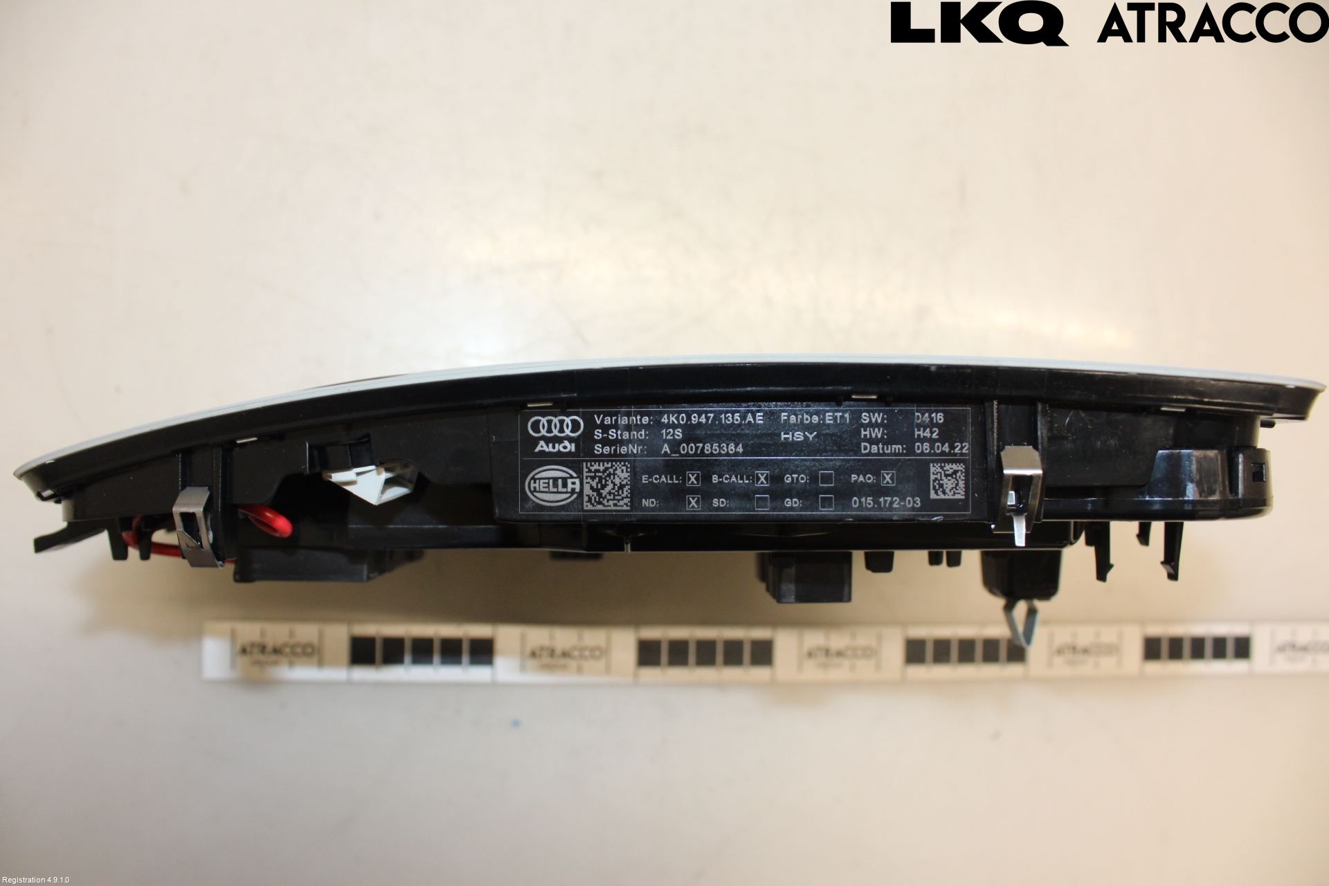 Audi E-TRON, S GE 19- Innerbelysning