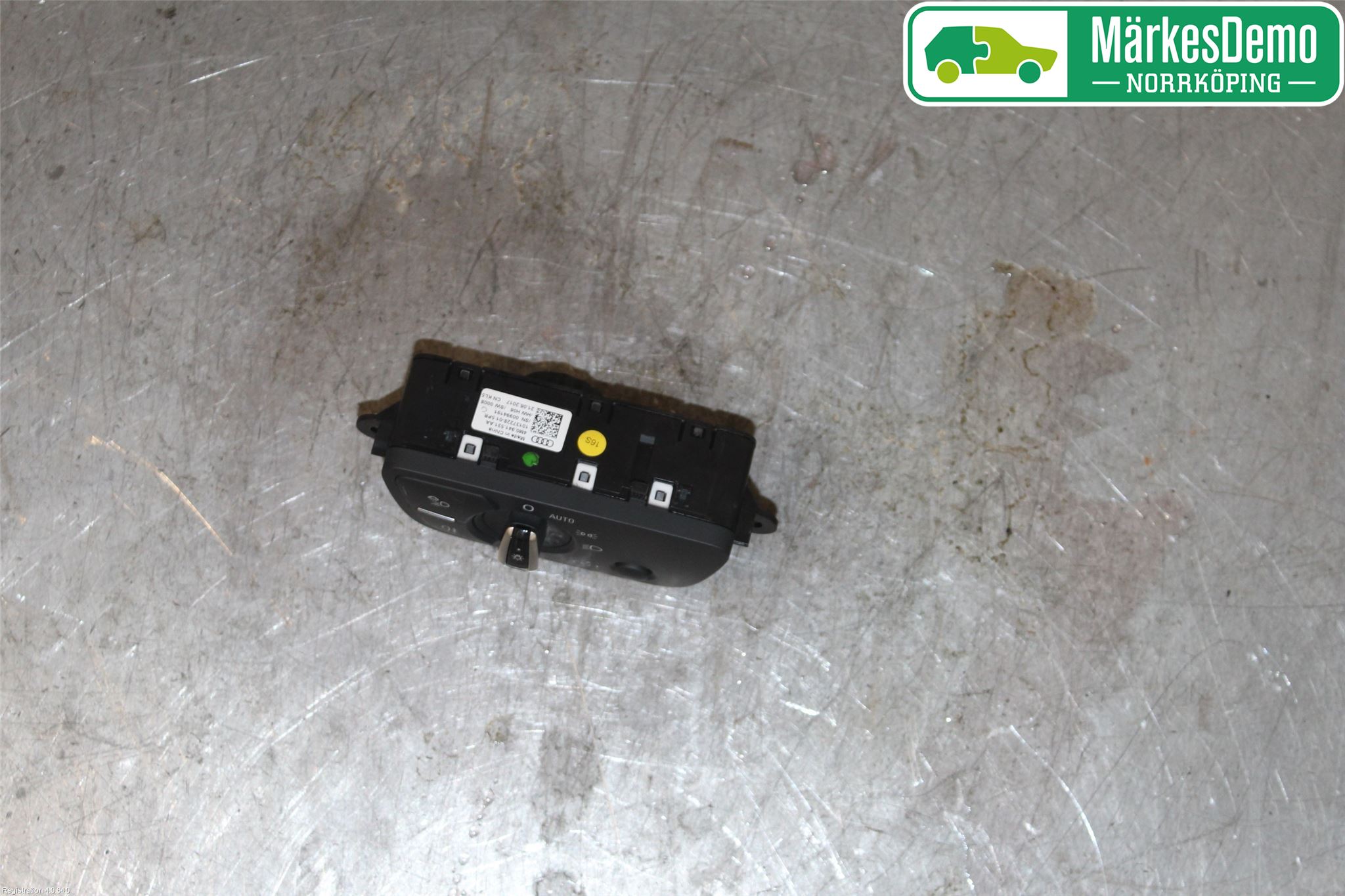 Audi A4/S4 B9 16-19 Strömställare Ljus