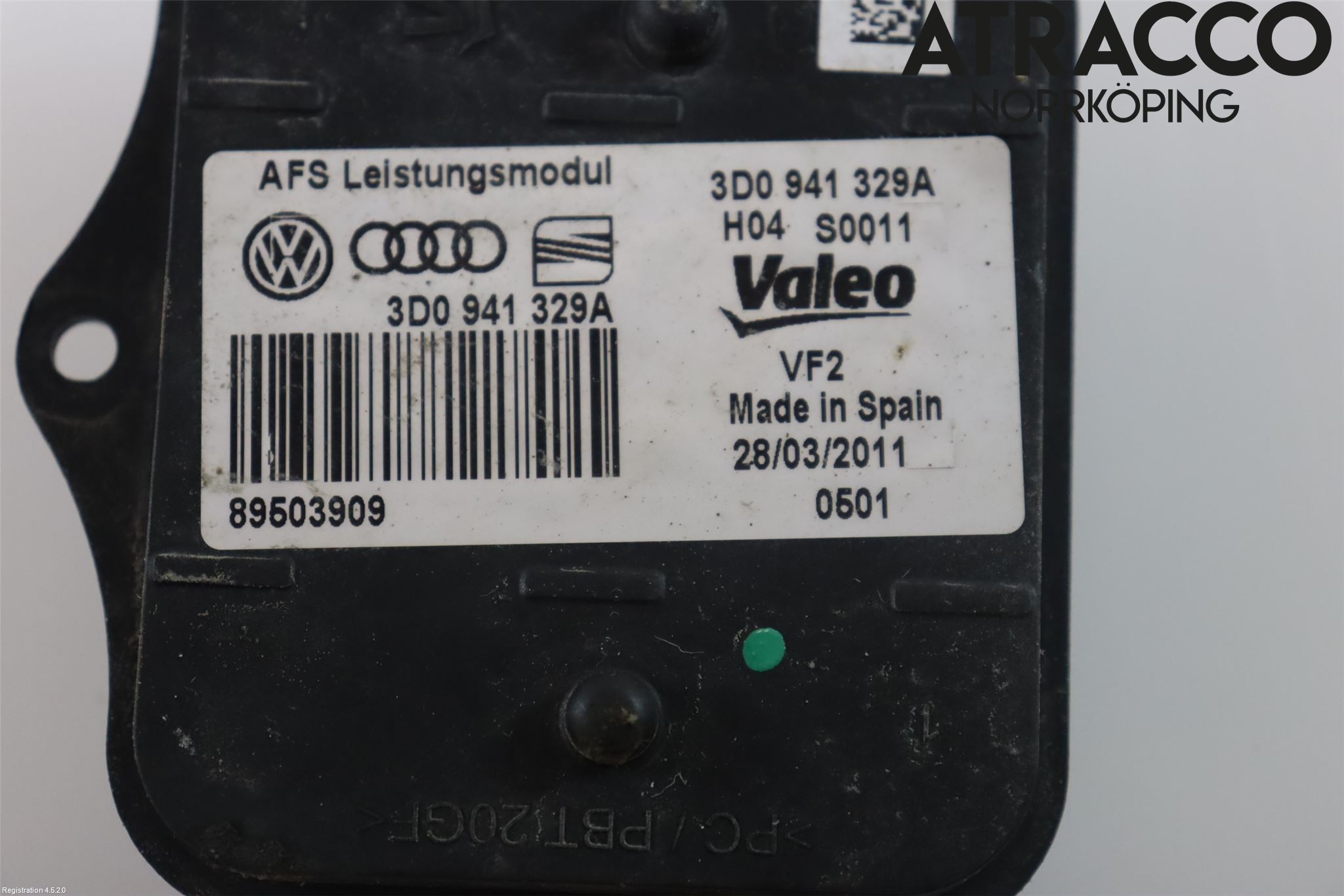 Volkswagen VW PASSAT 11-14 Styrenhet Strålkastare