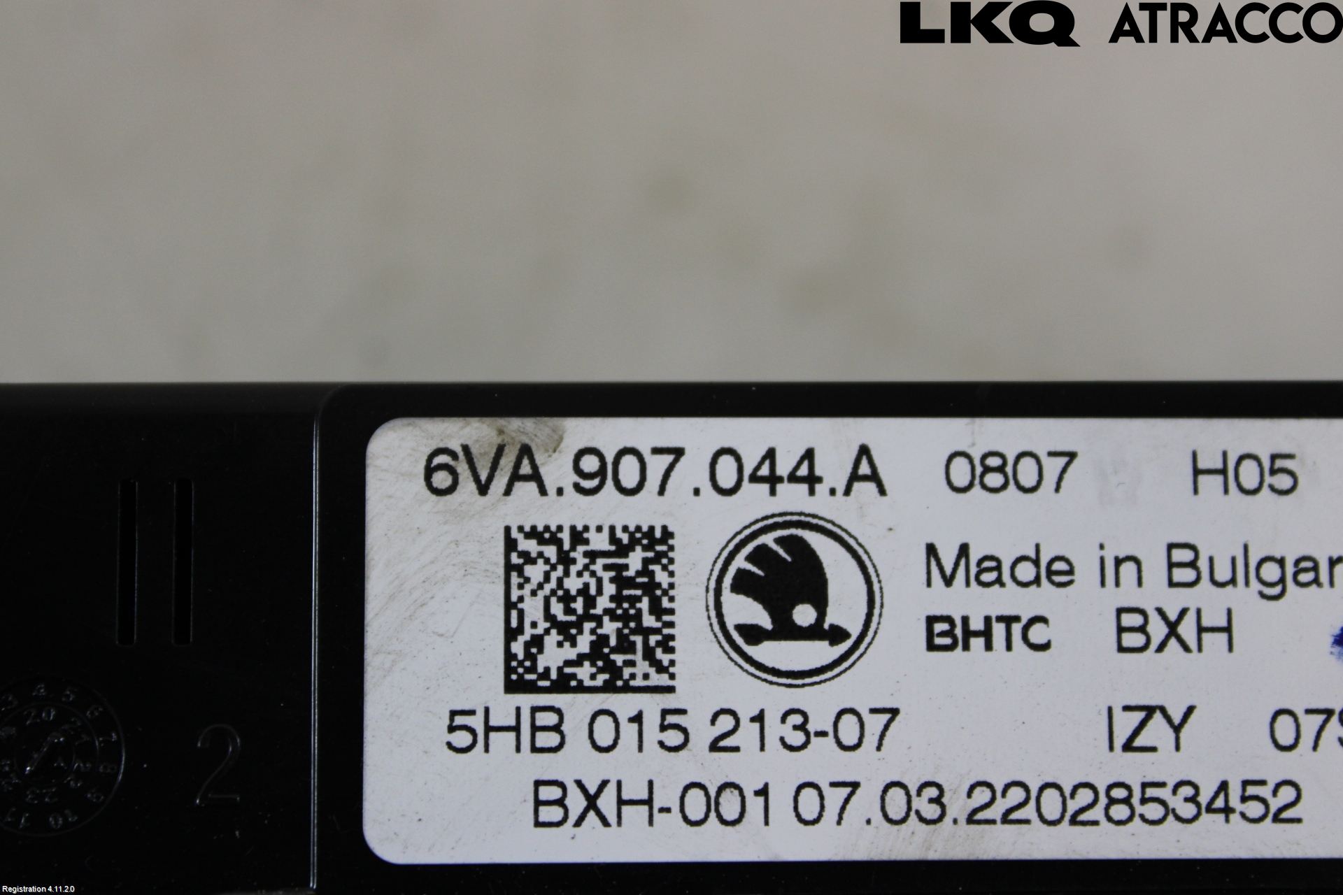 Skoda FABIA 22- Värmereglage