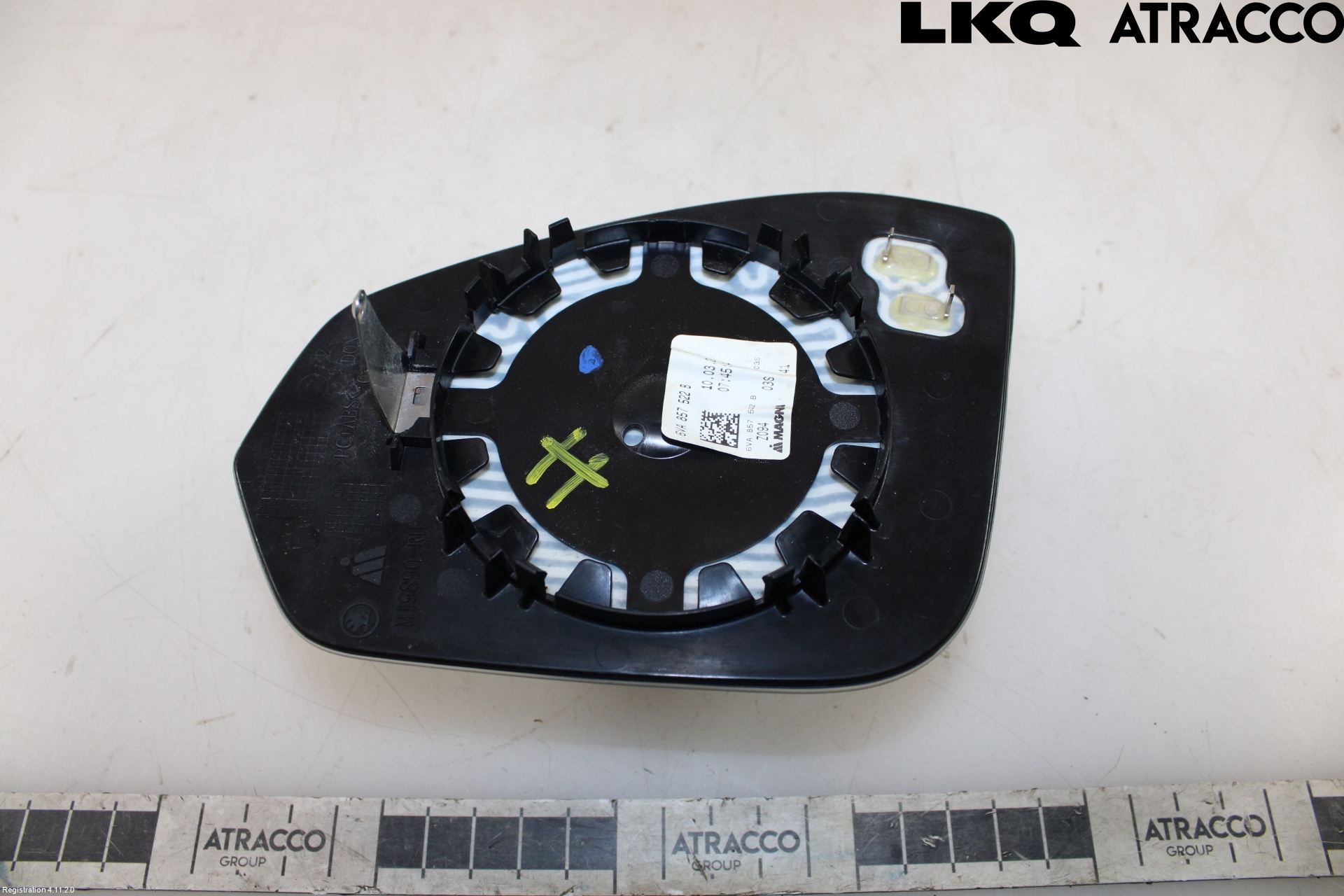 Skoda FABIA 22- Spegelglas Hö