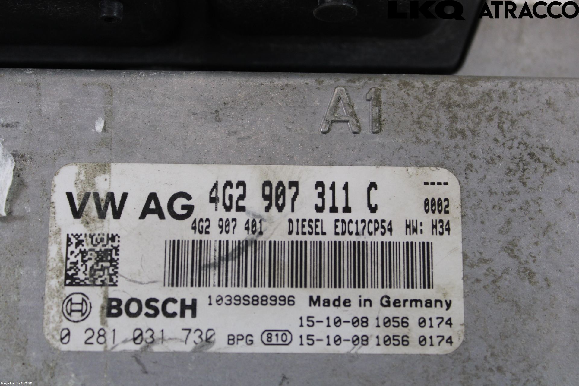 Audi A6 ALLROAD 12-18 Styrenhet Inspump Diesel