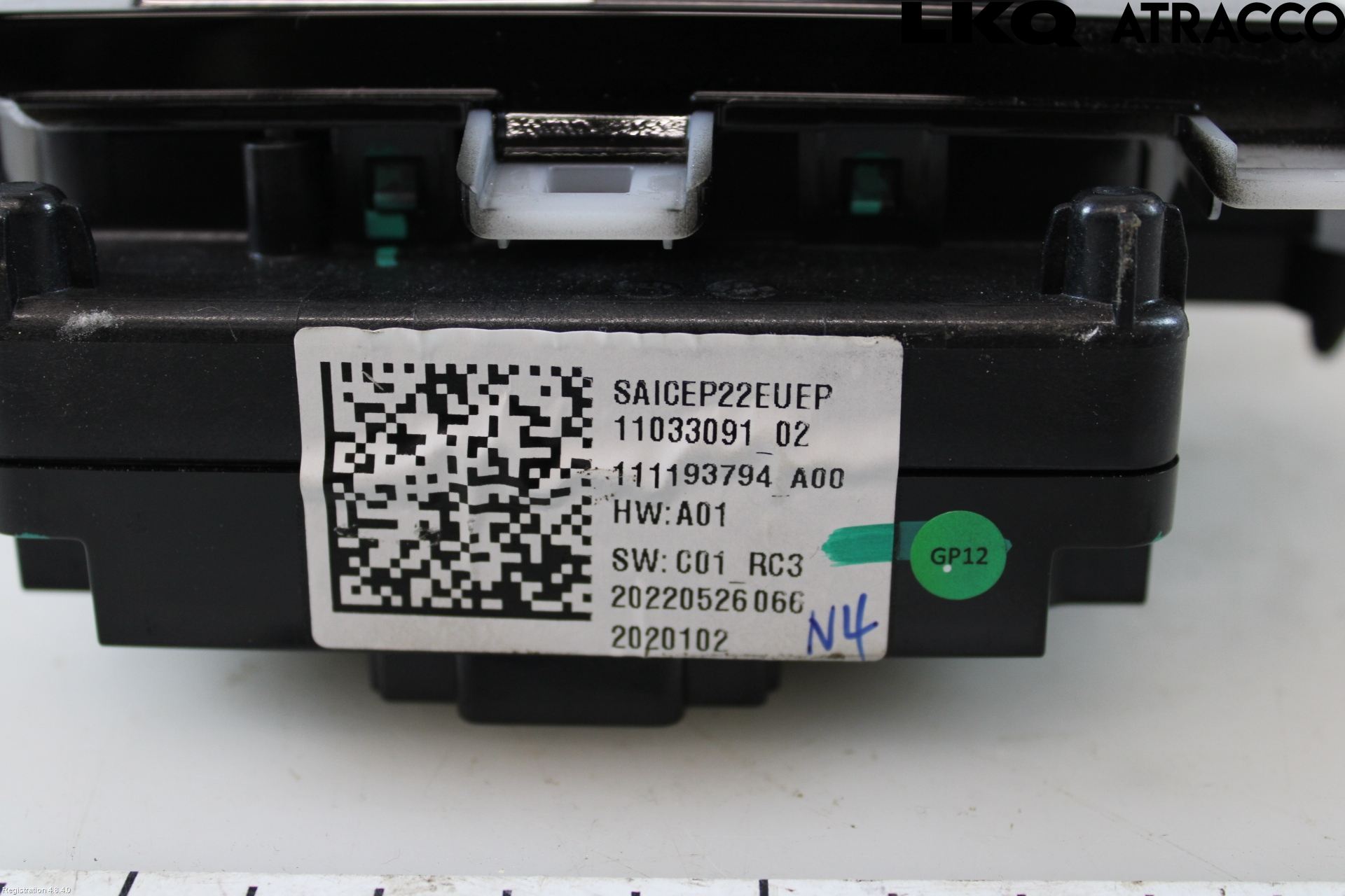 MG 5 22- Strömställare Växellåda