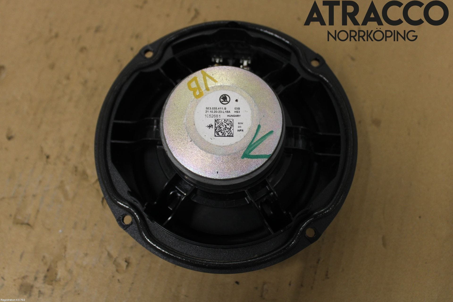 Skoda OCTAVIA (NX) 20- Högtalare