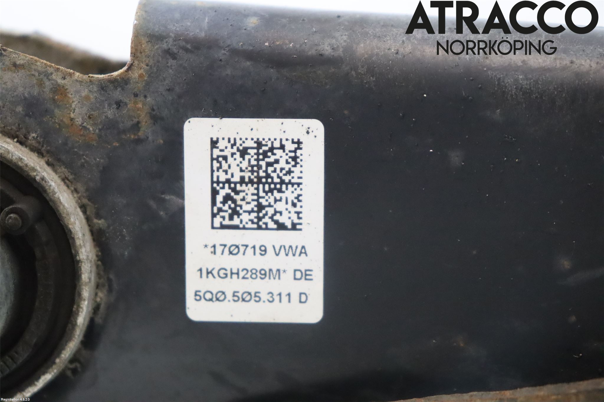 Volkswagen VW GOLF / E-GOLF VII 13-20 Bärarm Bak Vänster