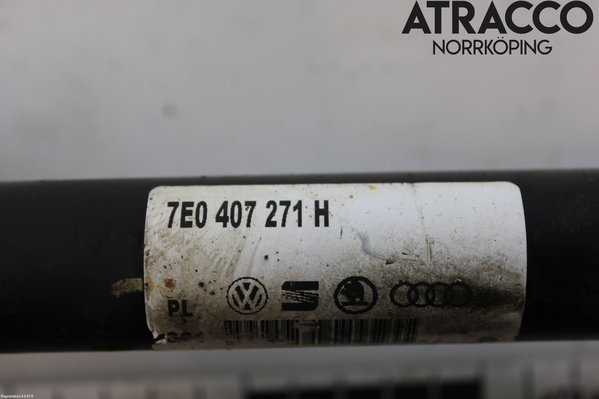 Volkswagen VW TRANSP/CARAVELLE (T5) 04-15 Drivaxel Fram Vänster