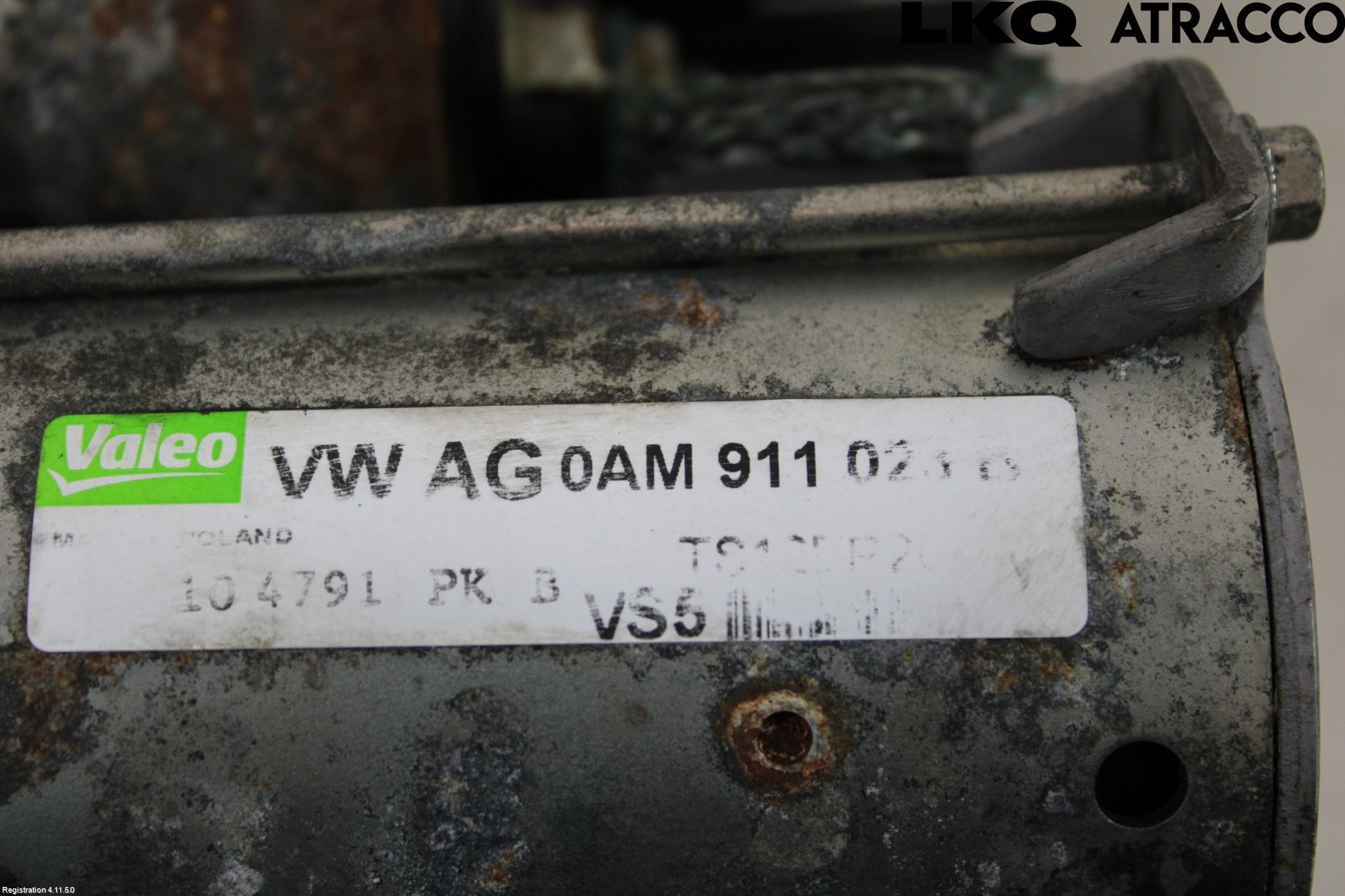 Volkswagen VW POLO 10-17 Startmotor