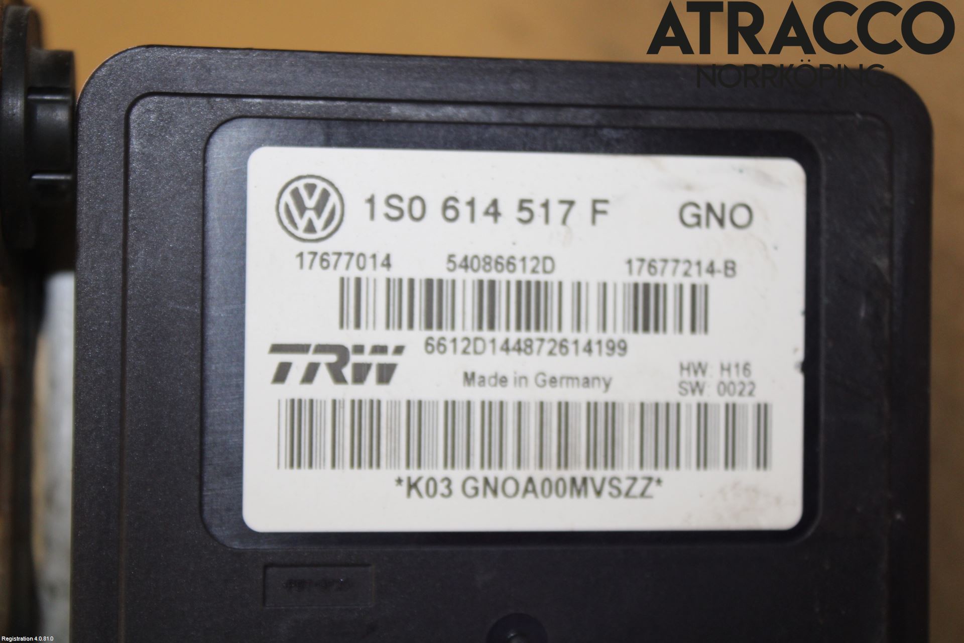 Volkswagen VW UP! / E-UP! Abs Hydraulaggregat