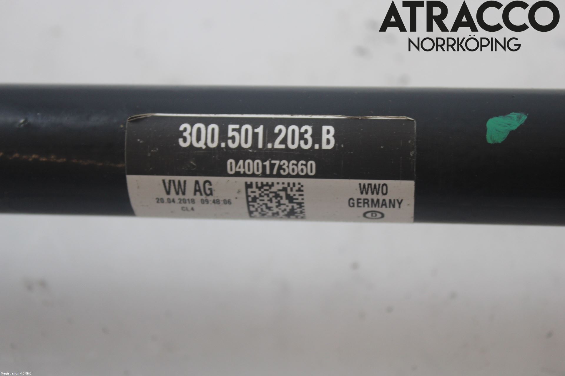 Volkswagen VW ARTEON 17- Drivaxel Bak Vänster