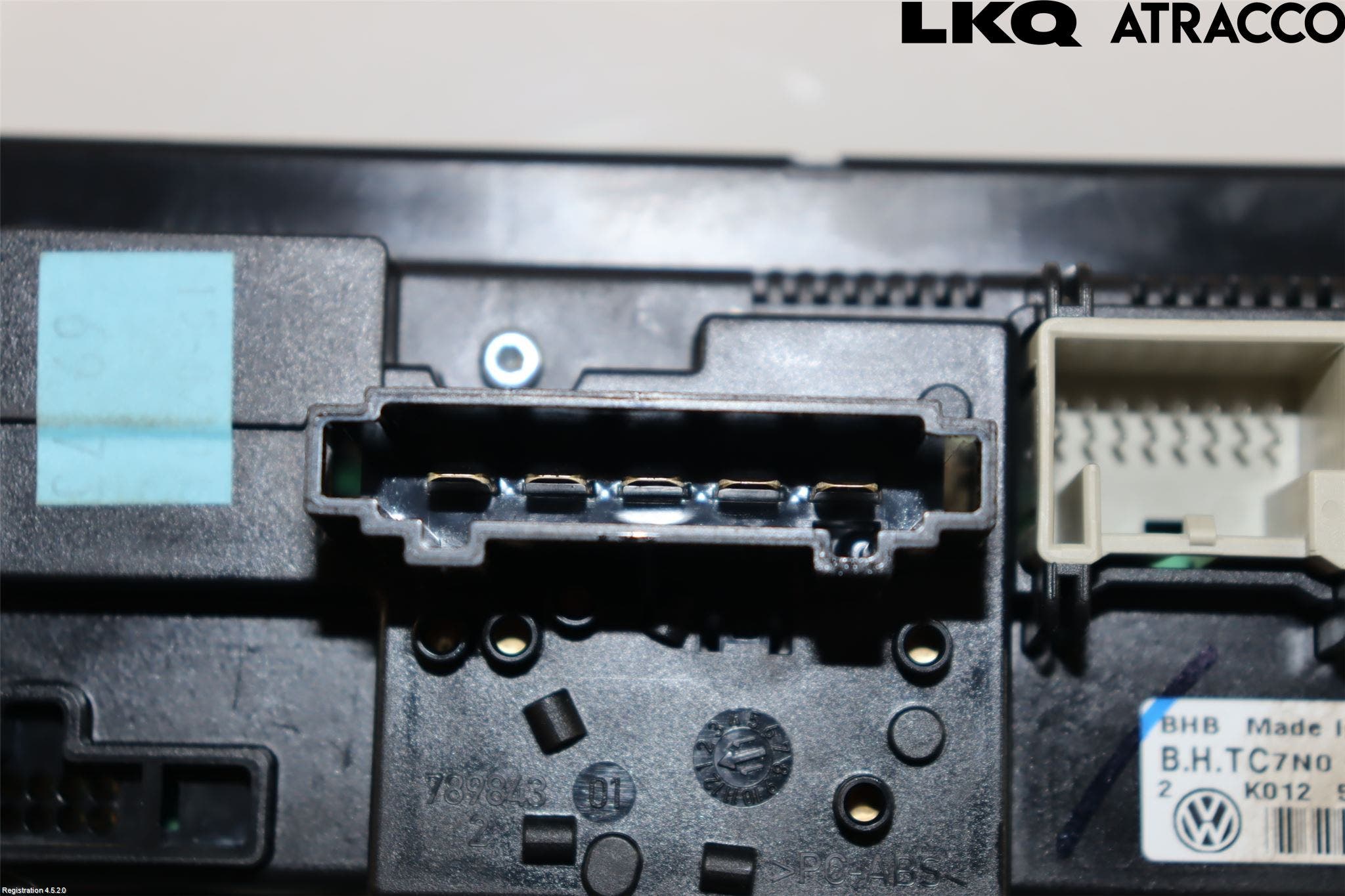 Volkswagen VW CADDY 11-15 Värmereglage