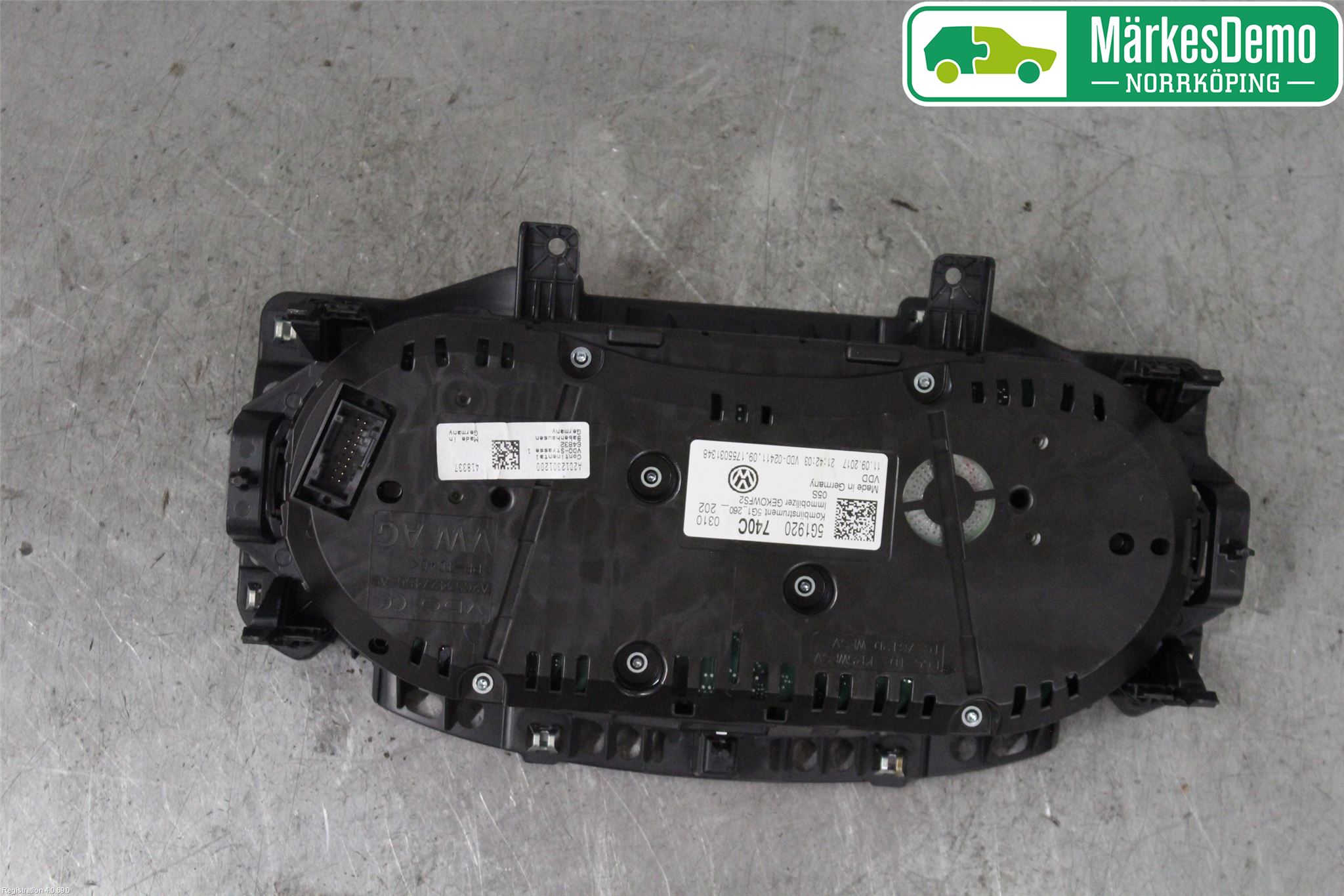 Volkswagen VW GOLF / E-GOLF VII 13-20 Instrument Komb