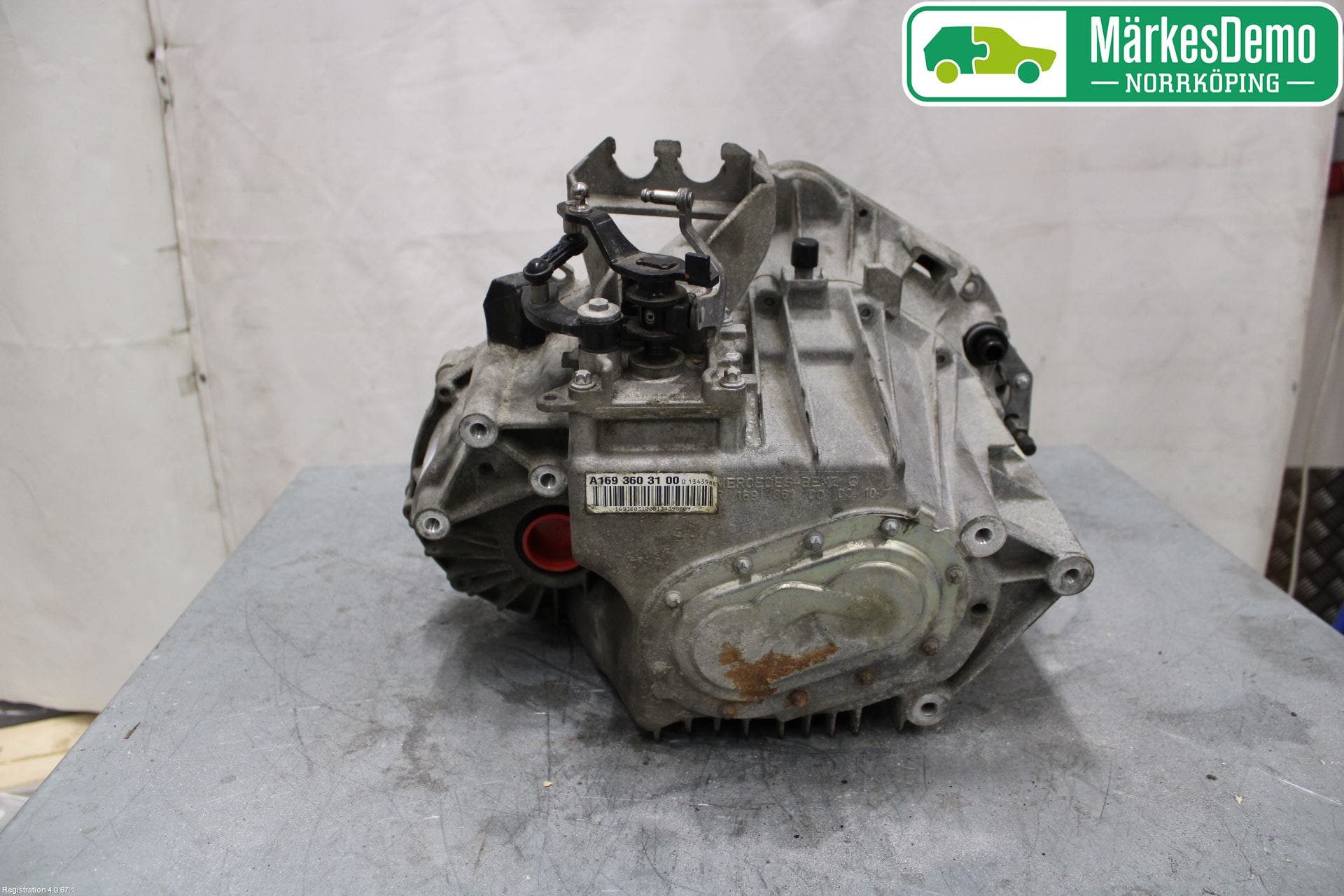 Mercedes-Benz MB B-KLASS (W245) 05-12 Växellåda Man 5 Vxl