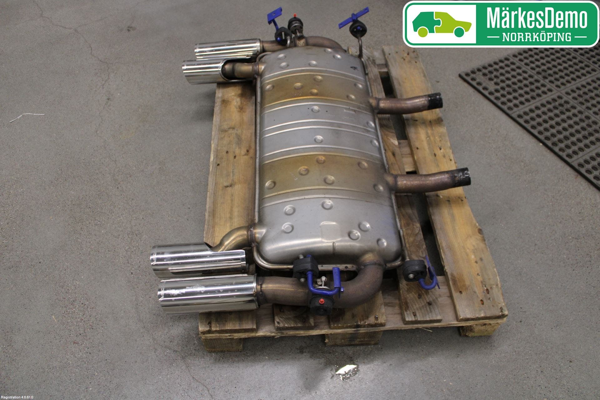 Jaguar F-TYPE Avgas Bakre Dämpare