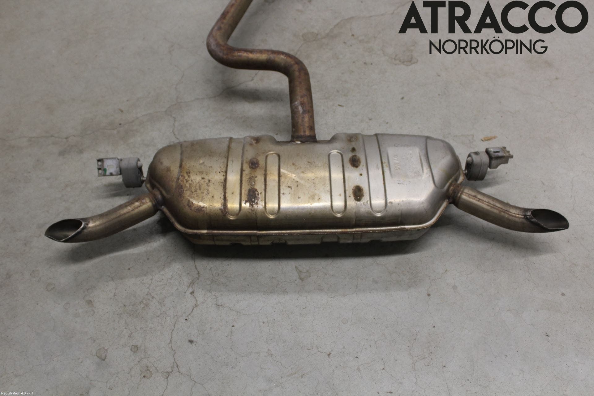 Volkswagen VW TIGUAN ALLSPACE 18- Avgas Bakre Dämpare