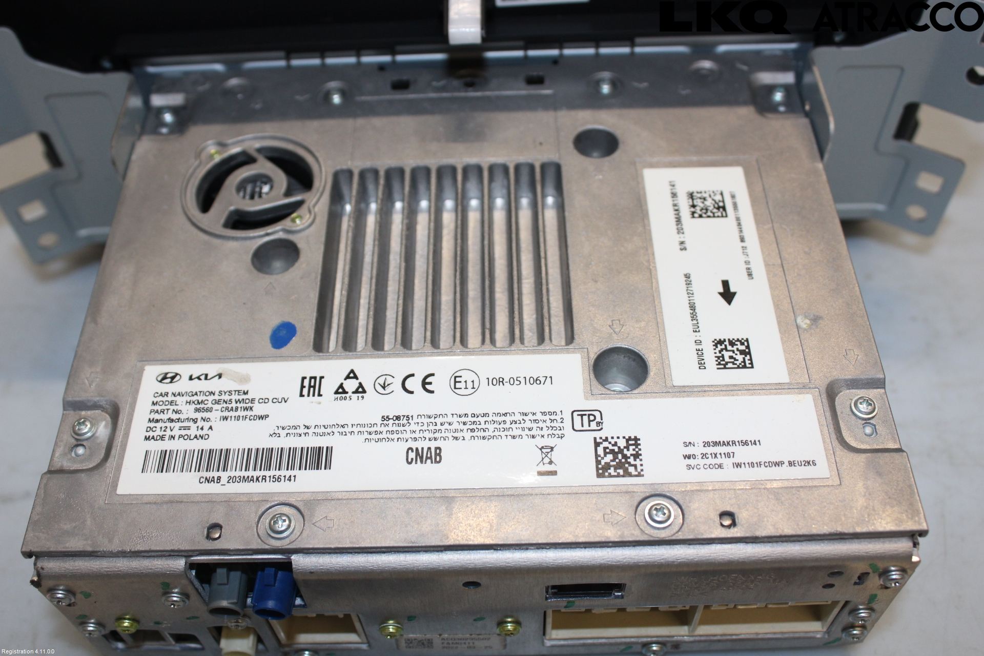 Kia CEED/CEED SW 19- Multifunktionsdisplay