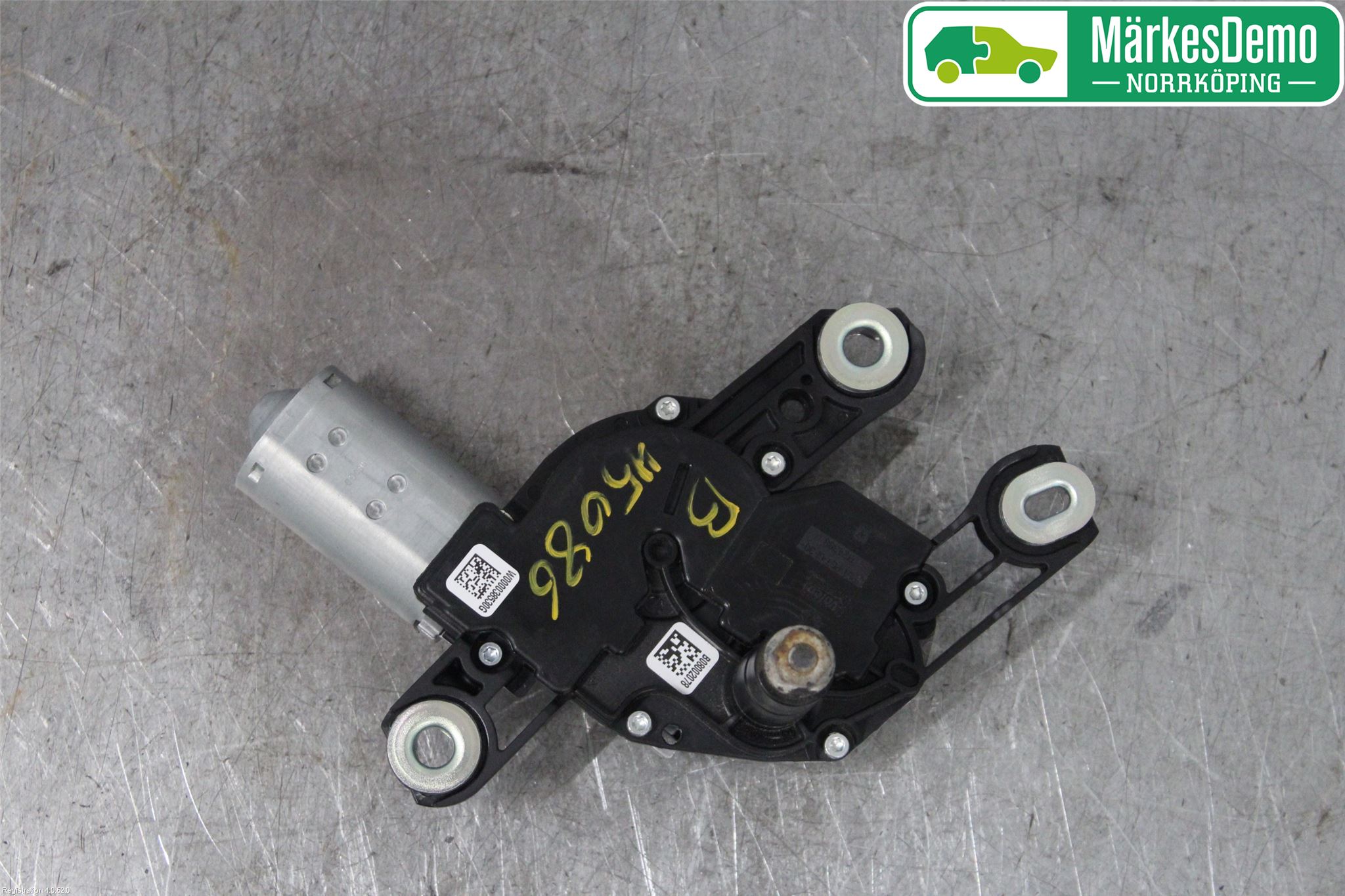 Skoda SUPERB 16-24 Torkarmotor Baklucka