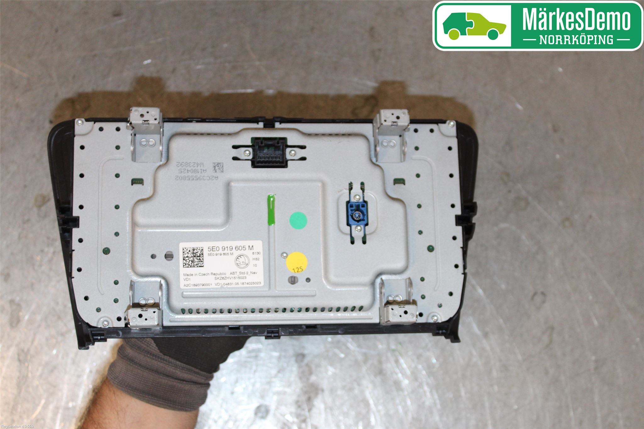 Skoda OCTAVIA (5E) 13-20 Multifunktionsdisplay