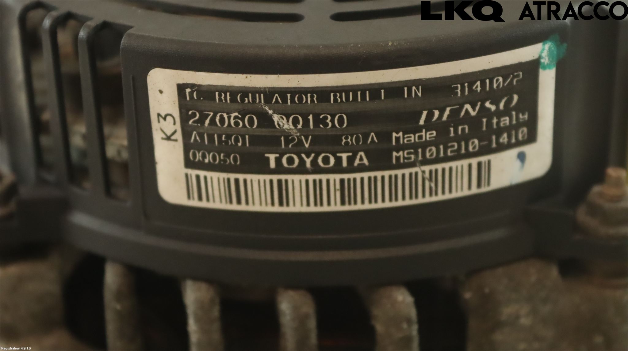 Citroen C1 06-13 Generator