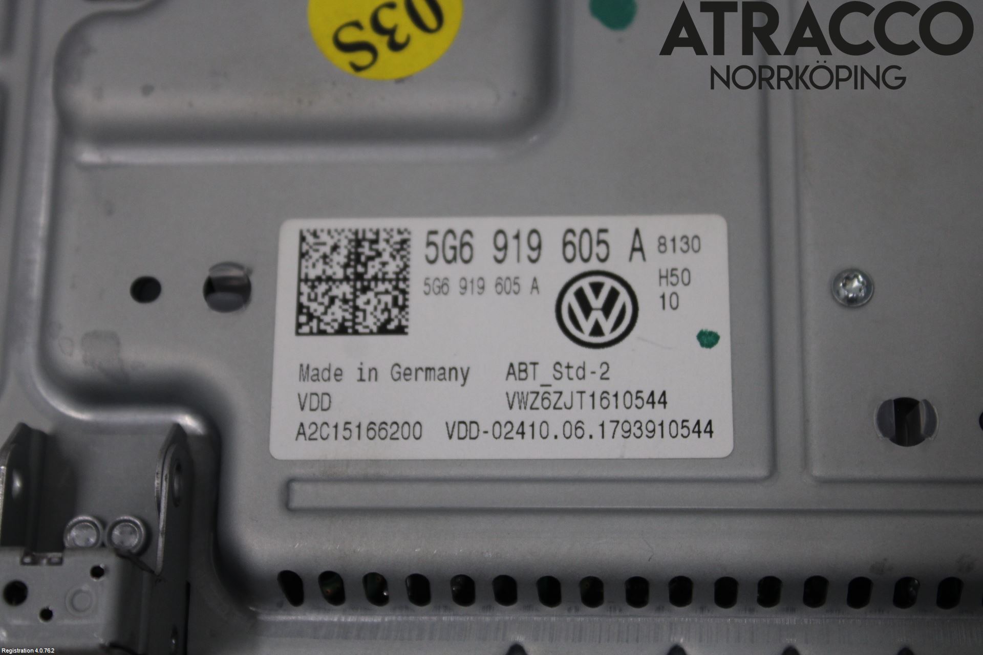 Volkswagen VW TIGUAN 16-24 Multifunktionsdisplay