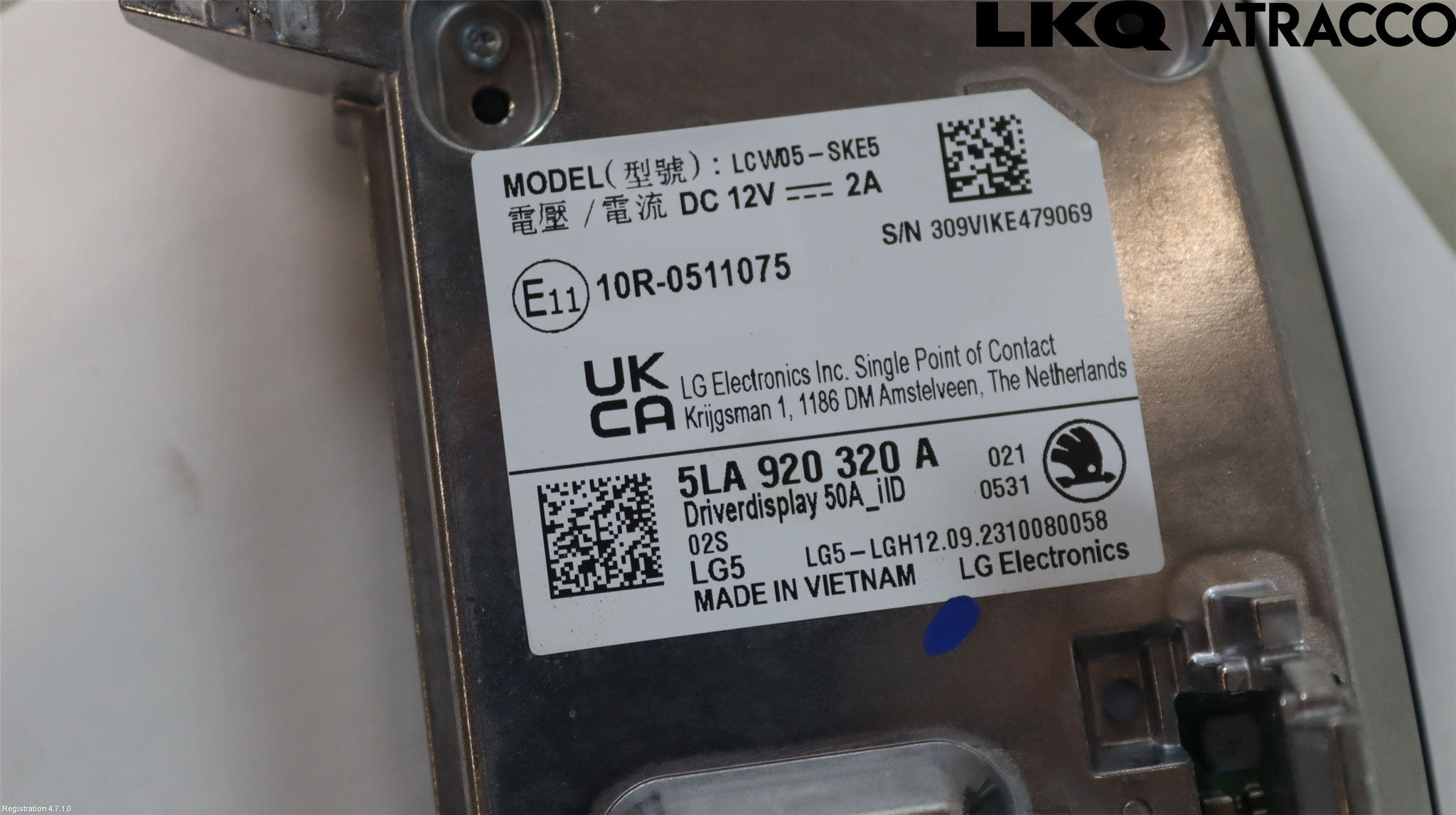 Skoda ENYAQ iV 21- Instrument Komb