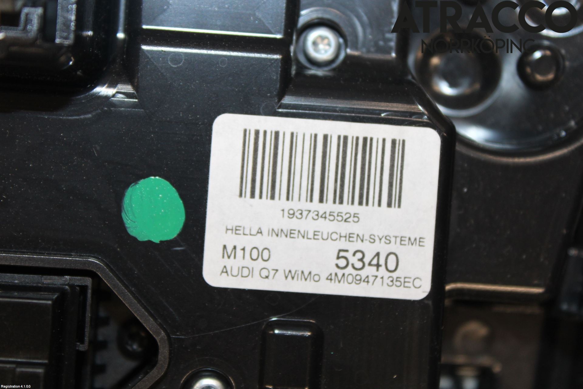 Audi Q7/SQ7 Innerbelysning