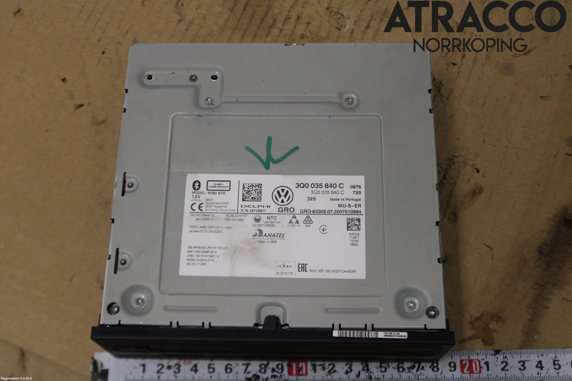 Volkswagen VW T-ROC 18- Cd Radio - Multimediapanel