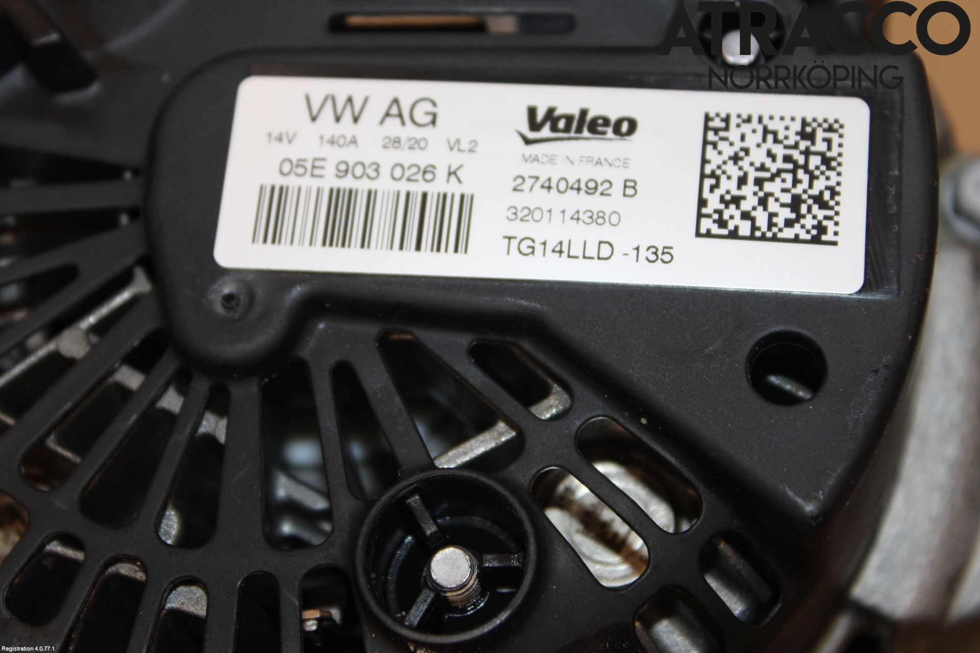 Skoda SCALA 19- Generator