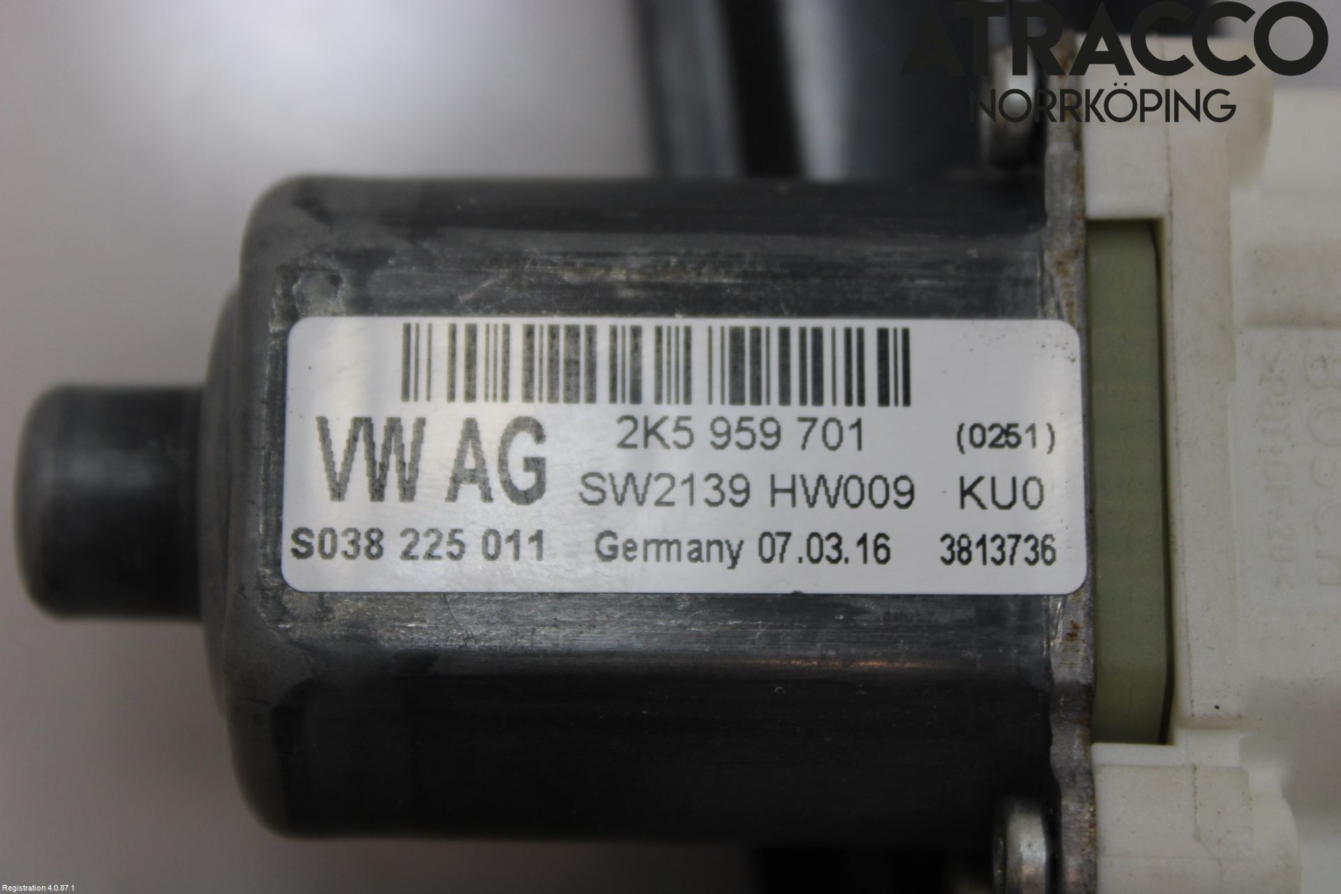 Volkswagen VW CADDY 16-20 Fönsterhiss El Kompl