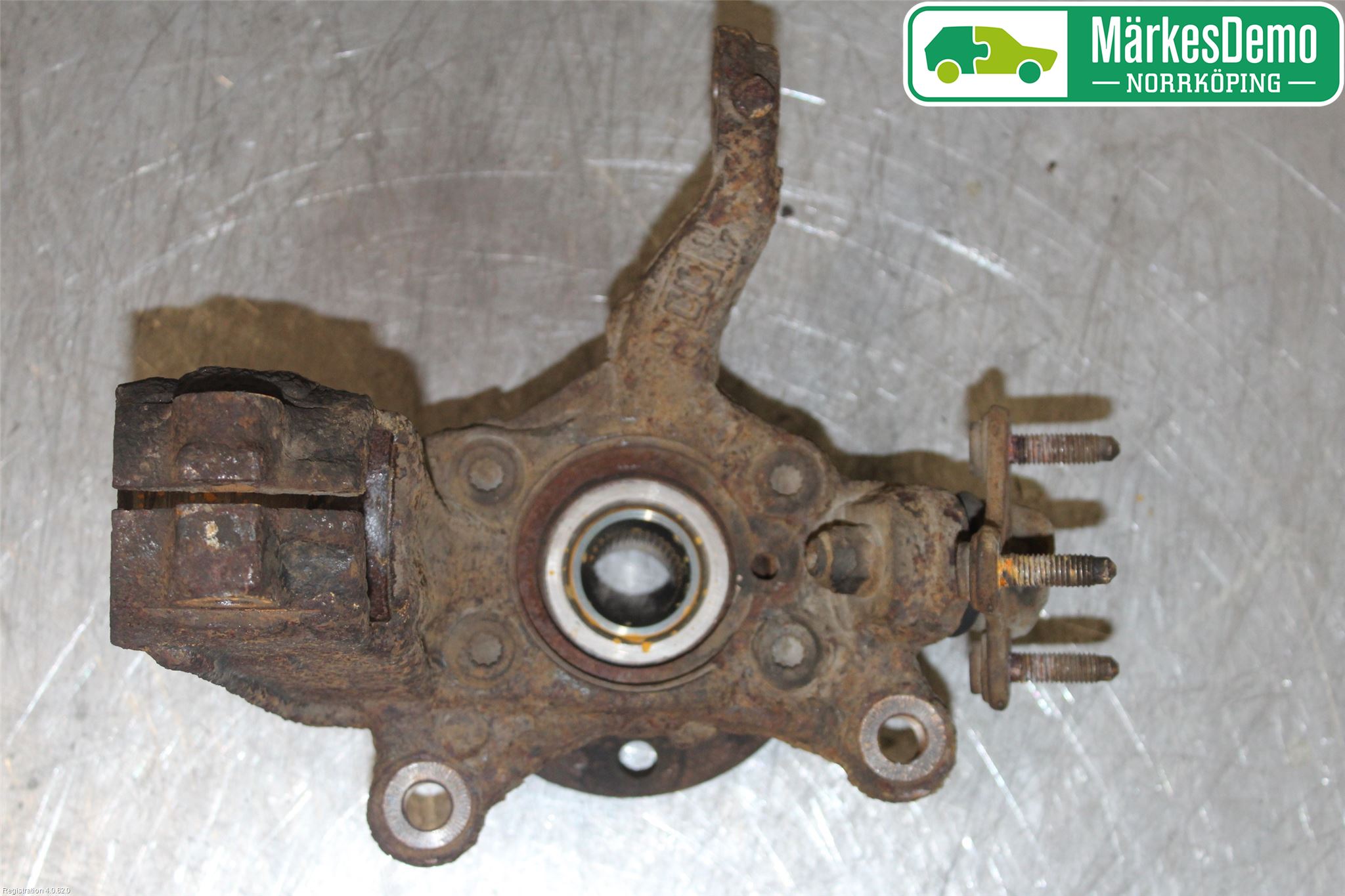 Volkswagen VW GOLF V 04-09 Styrspindel Lagerhus Hö