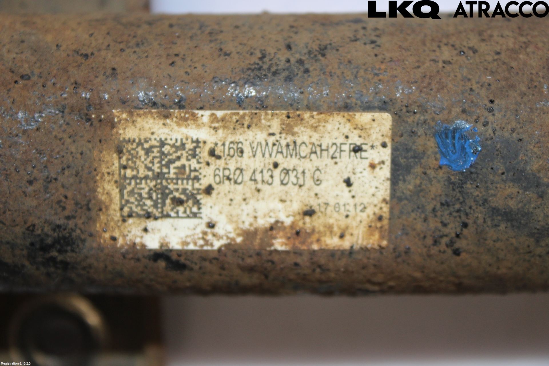 Volkswagen VW POLO 10-17 Fjäderben Fram Vänster