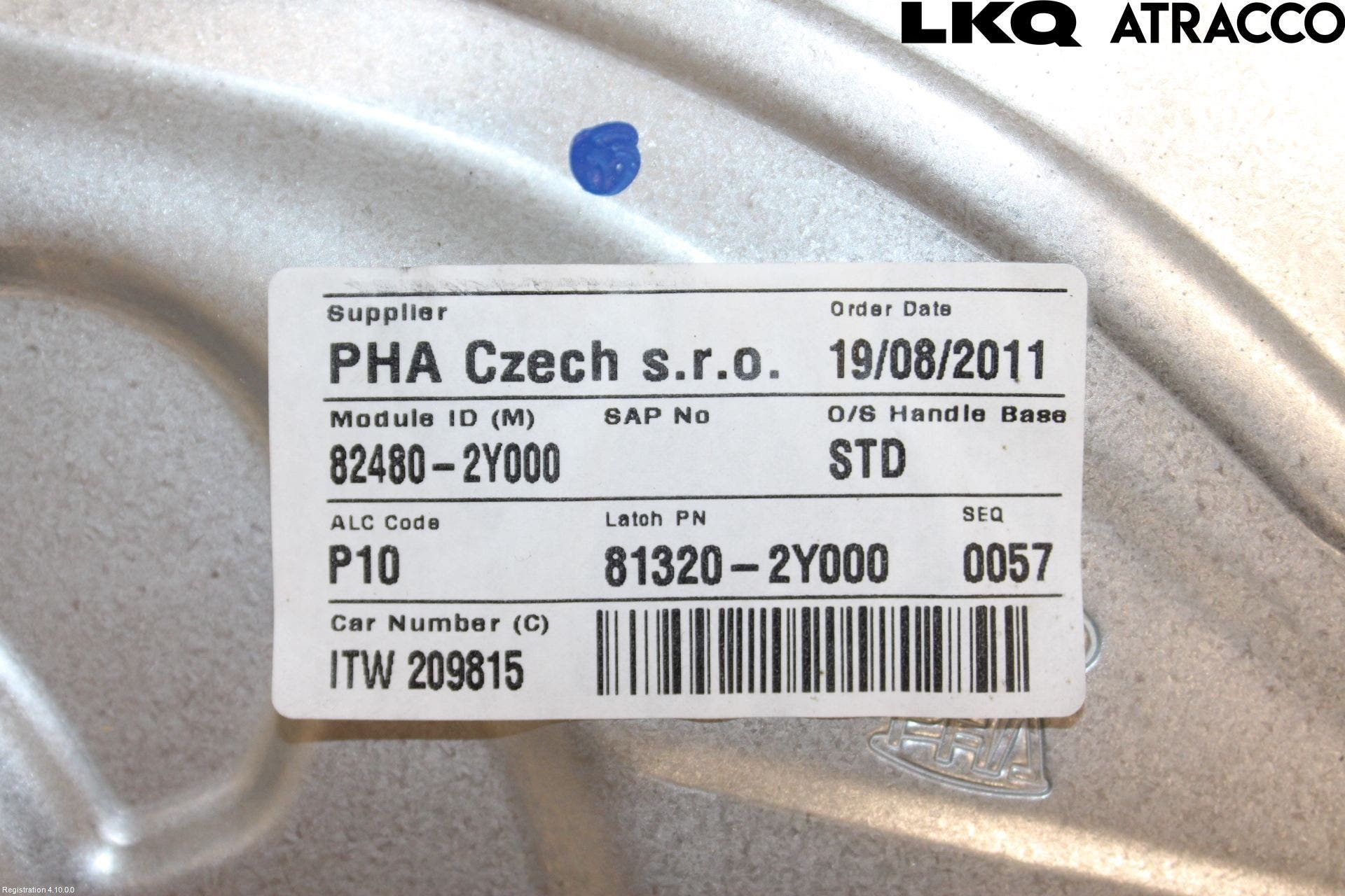 Hyundai ix35 Fönsterhiss El Kompl