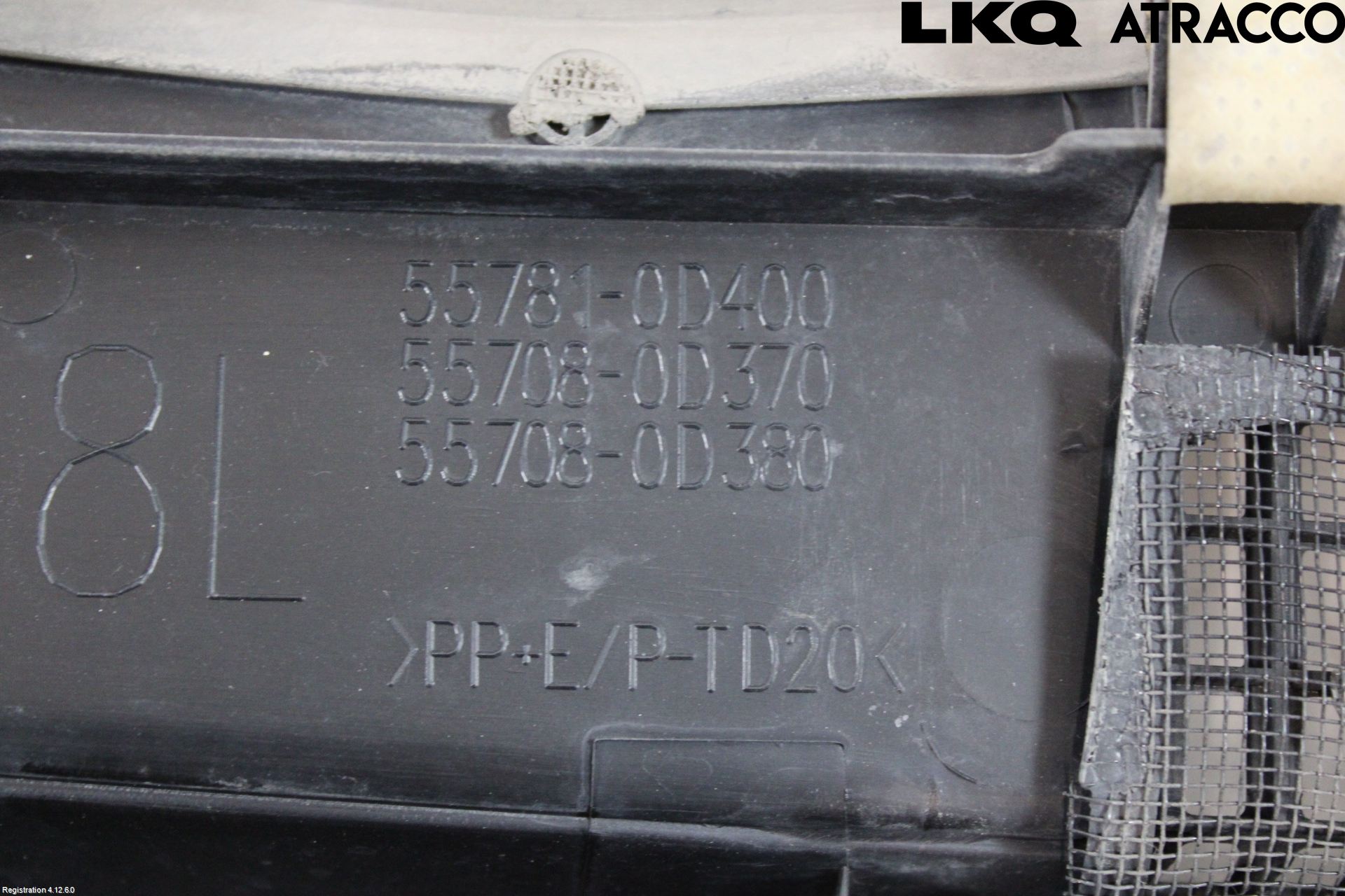 Toyota YARIS XP130 15-20 Torpedplåt-Torpedplast