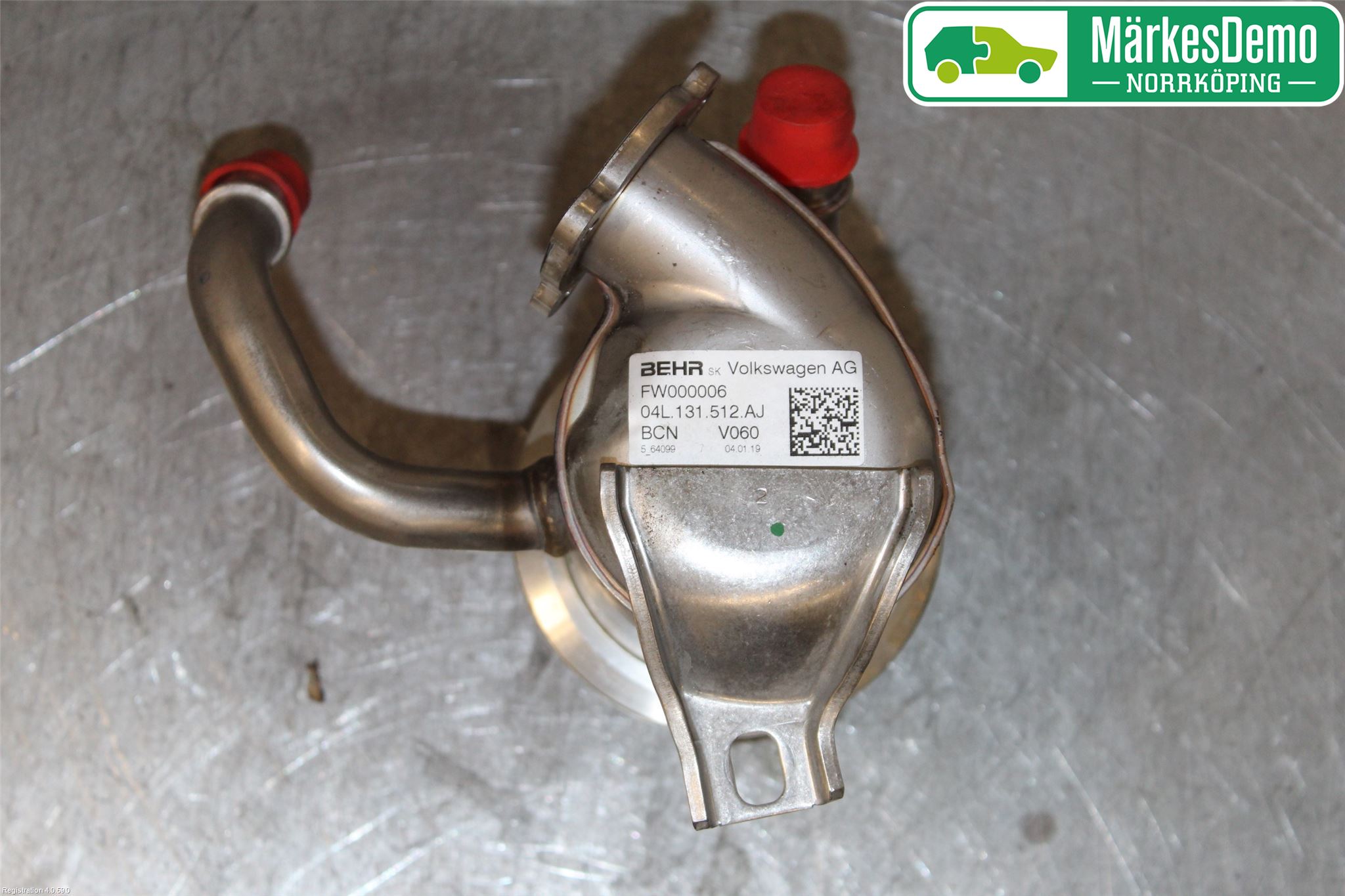 Volkswagen VW CADDY 16-20 Avgaskylare