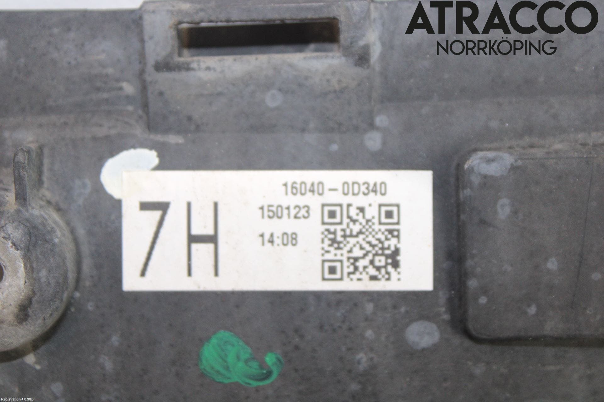 Toyota AVENSIS 09-15 Kylfläkt El