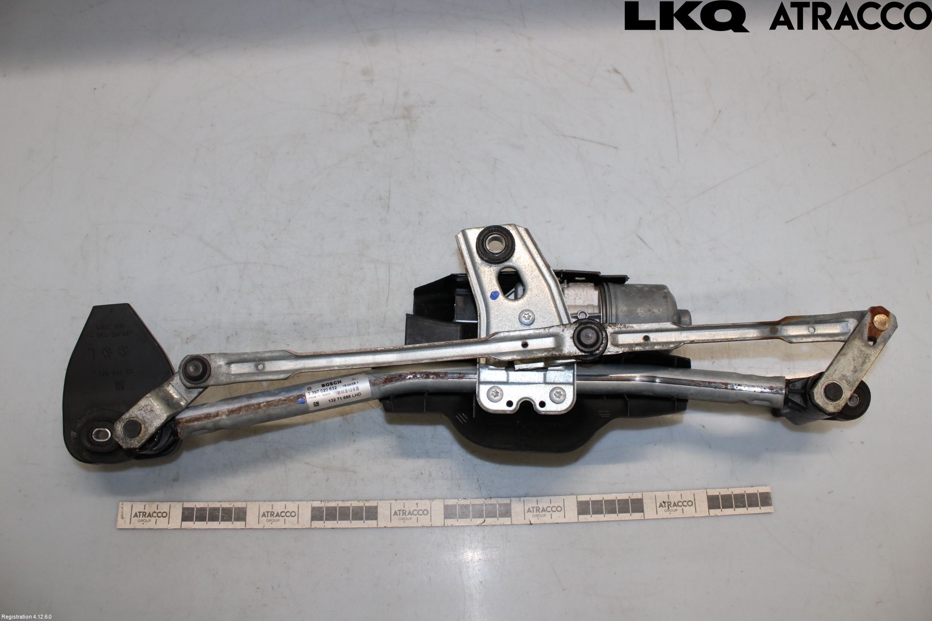 Opel ASTRA H 04-12 Torkarmekanism Vindruta