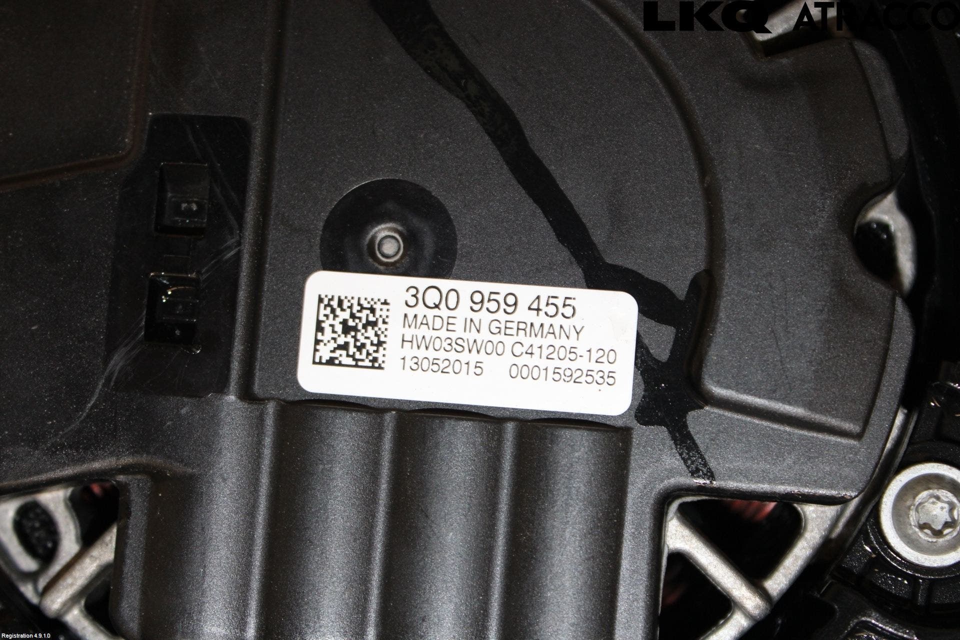 Volkswagen VW PASSAT 15-19 Kylfläkt El