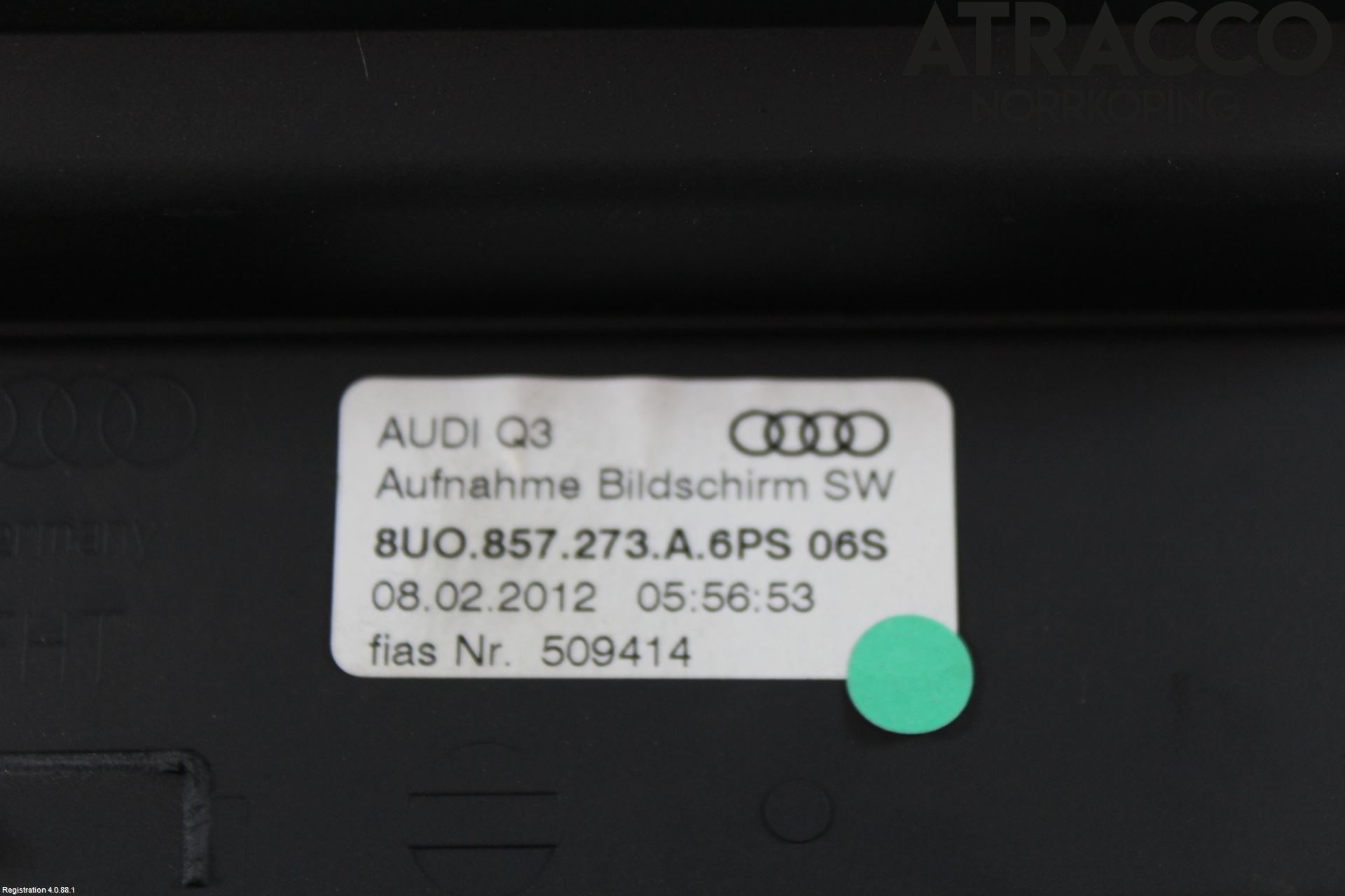 Audi Q3 8U 12-18 Multifunktionsdisplay