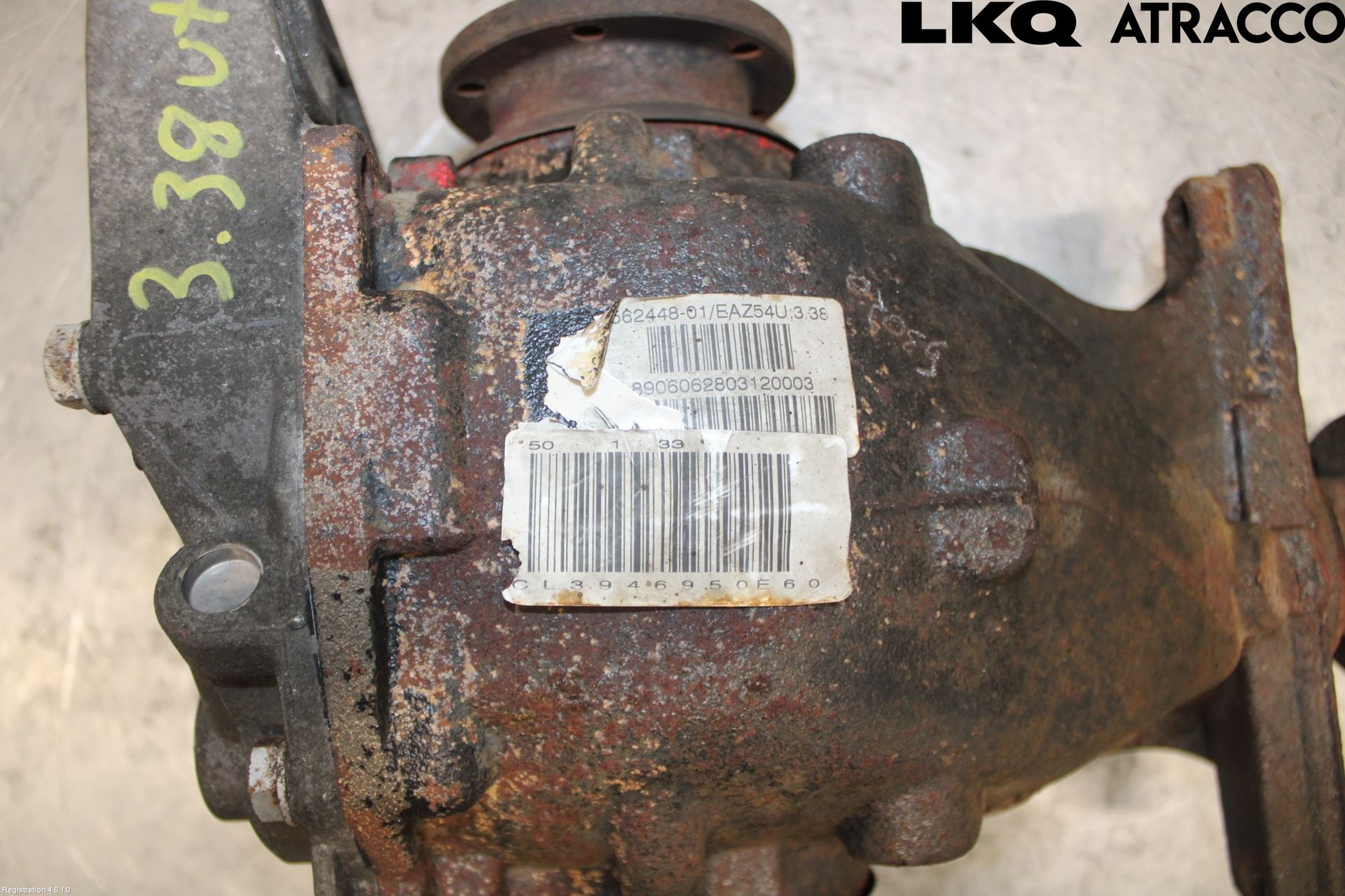 BMW 5 E60/61 Sed/Tou 02-10 Bakväxel-Diff