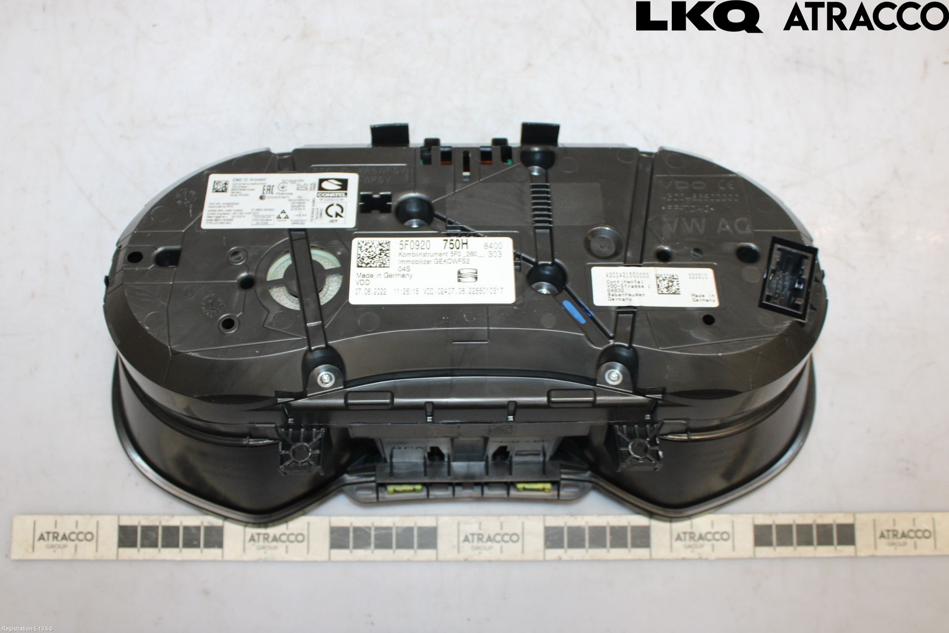 Seat ATECA 16->> Instrument Komb