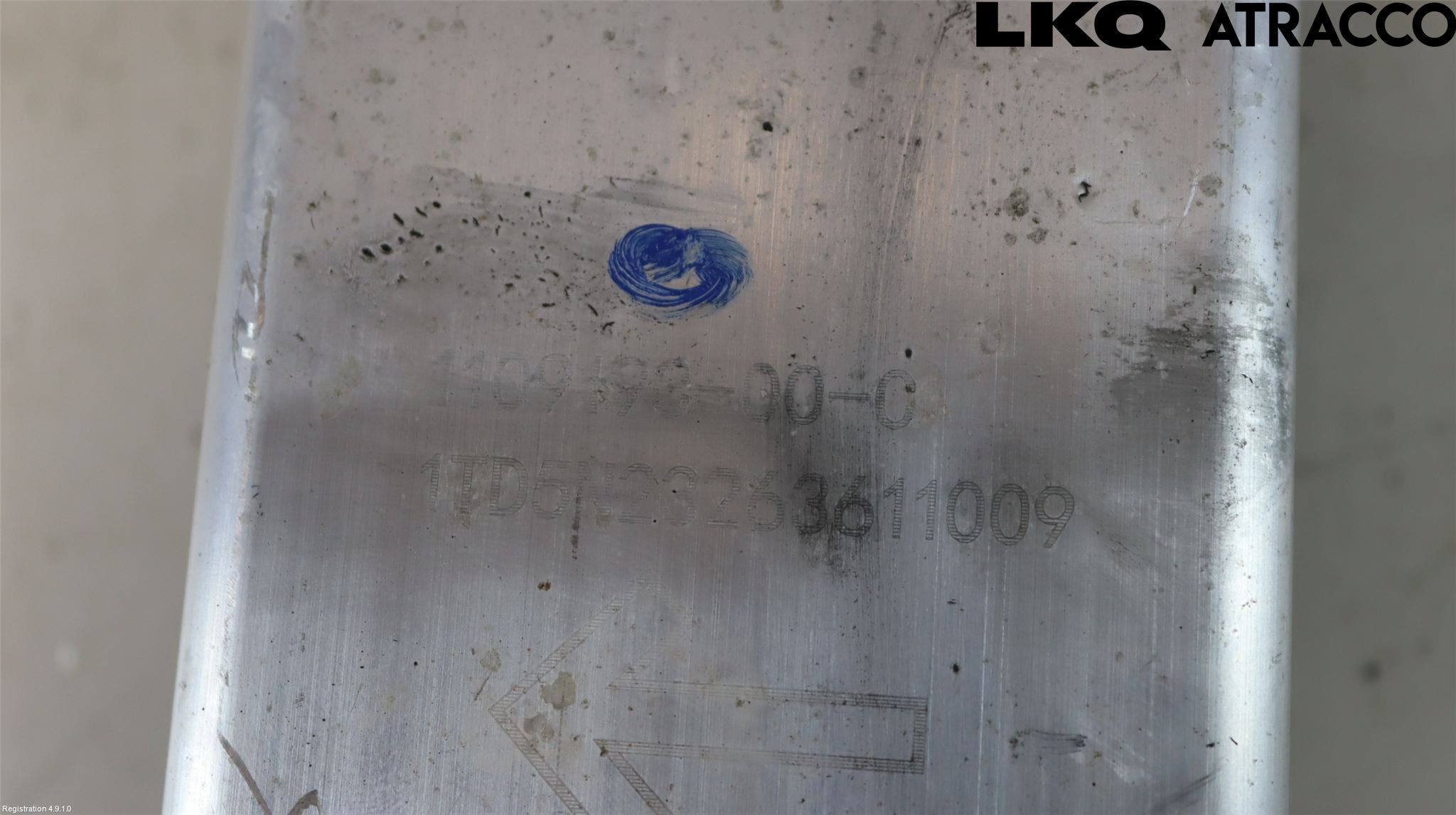 Alfa 4254 Stötfångarbärjärn Fram