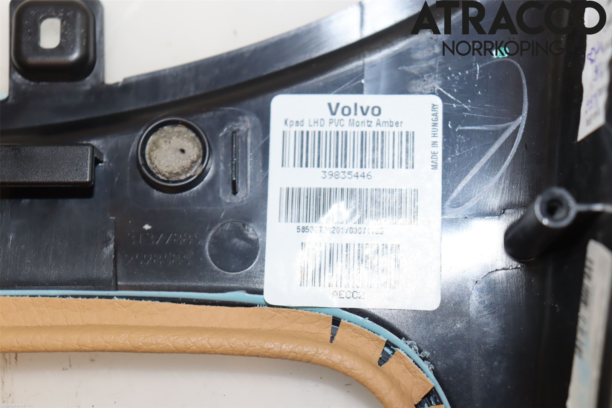 Volvo S90 17->> Inredning Armstöd