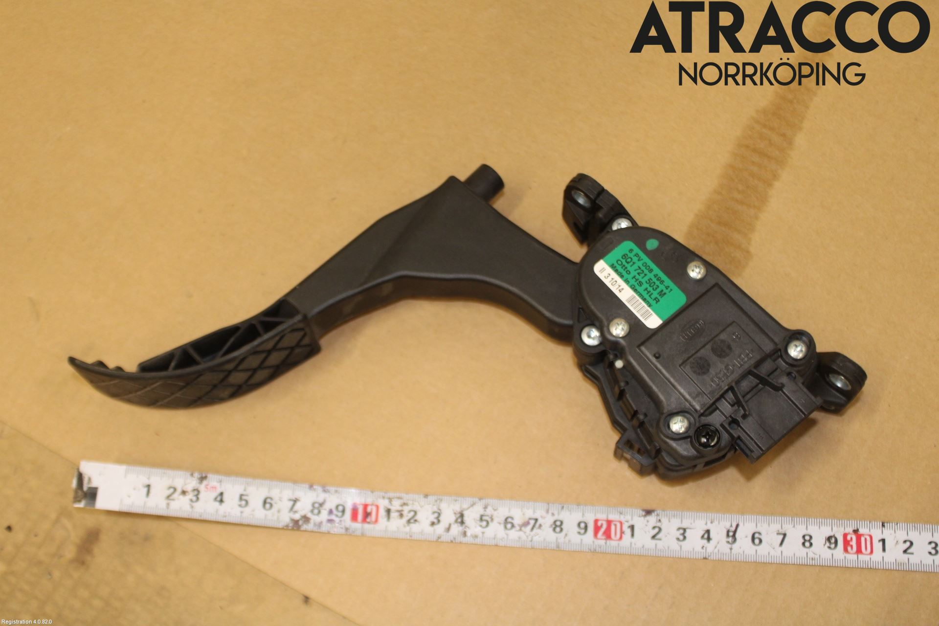 Skoda FABIA 07-14 Gaspedal