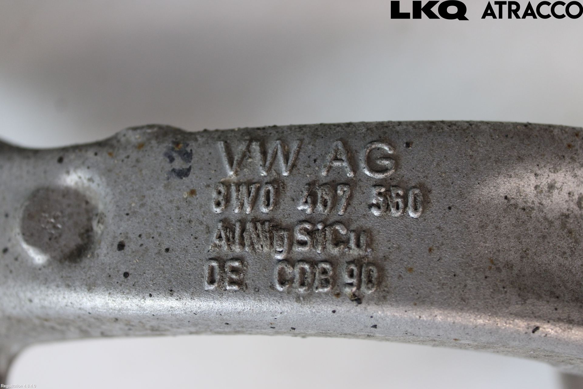 Audi A4/S4 B9 20- Styrspindel Lagerhus Hö