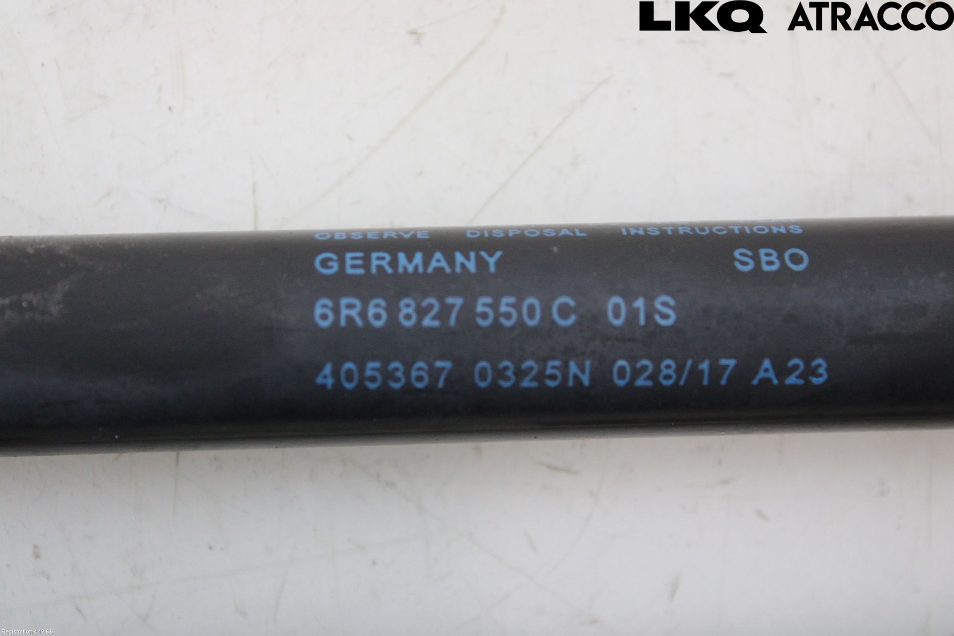 Volkswagen VW POLO 10-17 Gasfjäder Baklucka
