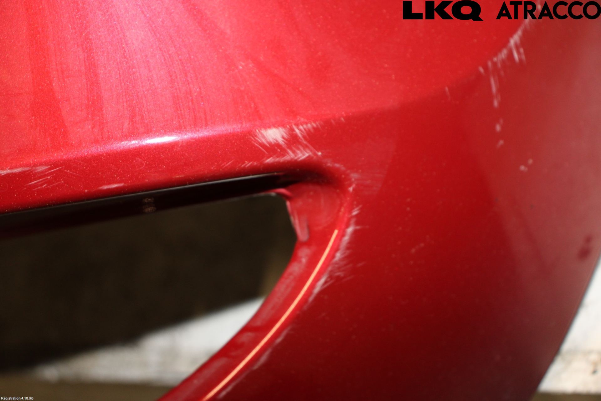 Renault CLIO III  09-12 Stötfångarbeklädnad Bak