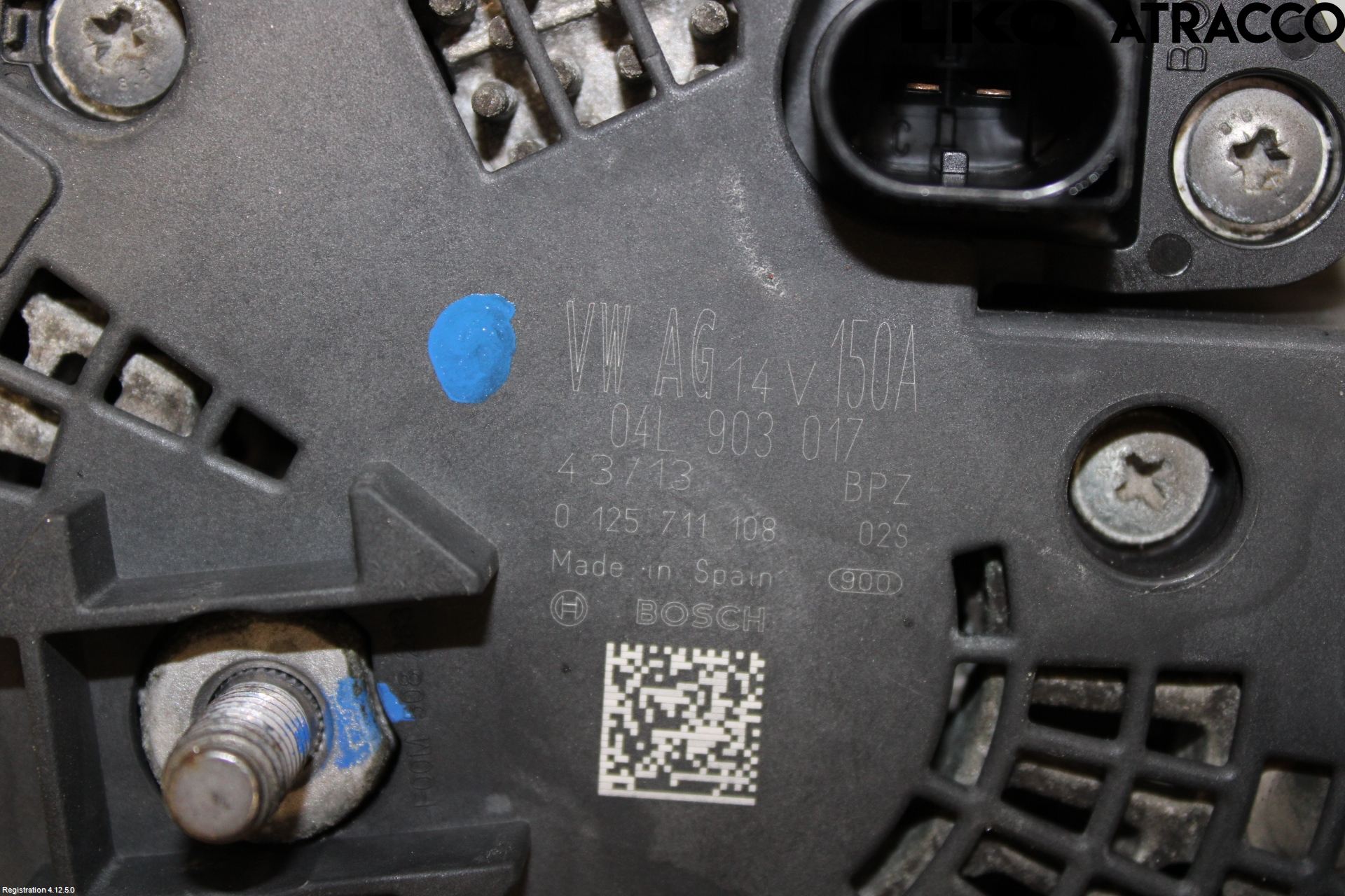 Audi A4 12-15 Generator