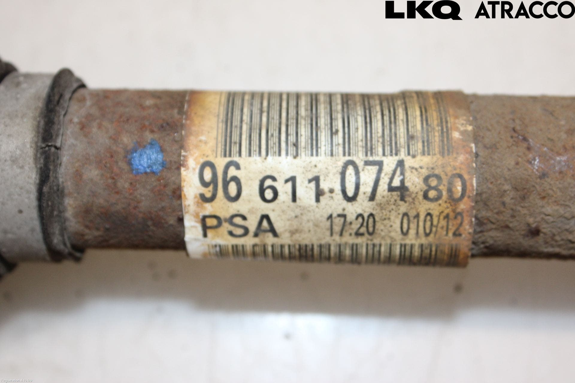 Peugeot 308 08-13 Drivaxel Fram Höger