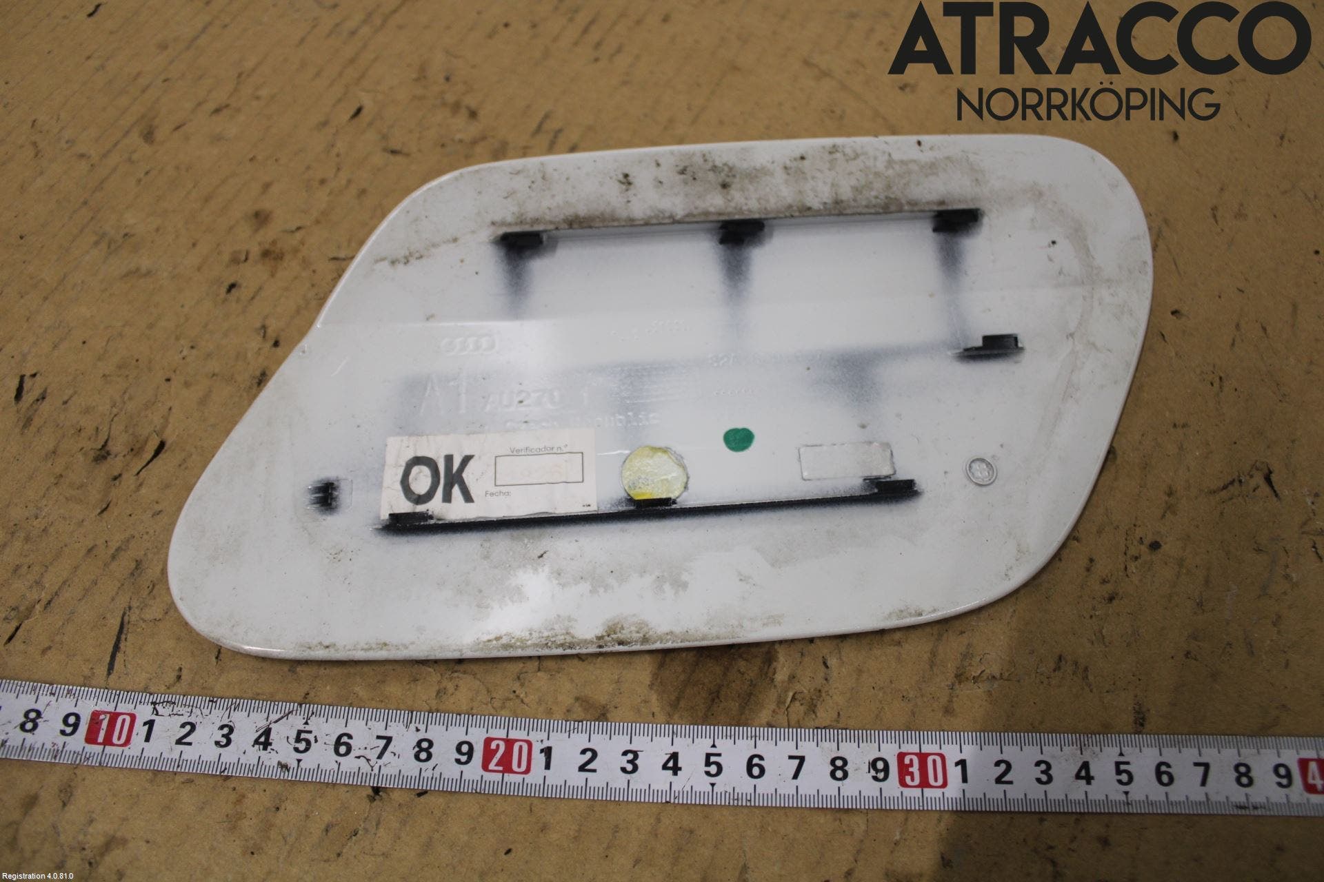 Audi A1 19- Tanklucka