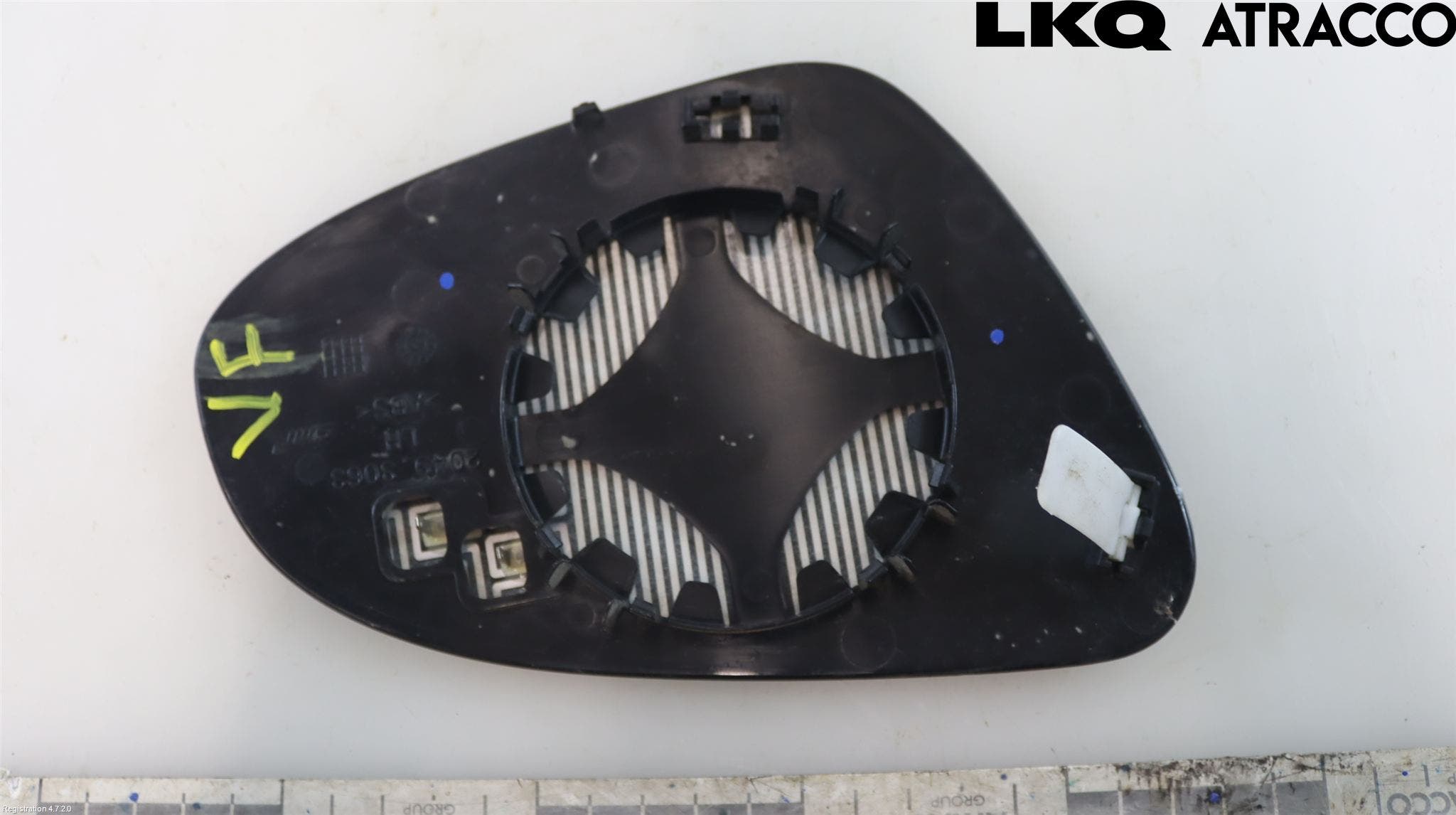 Toyota AURIS 13-19 Spegelglas Vä